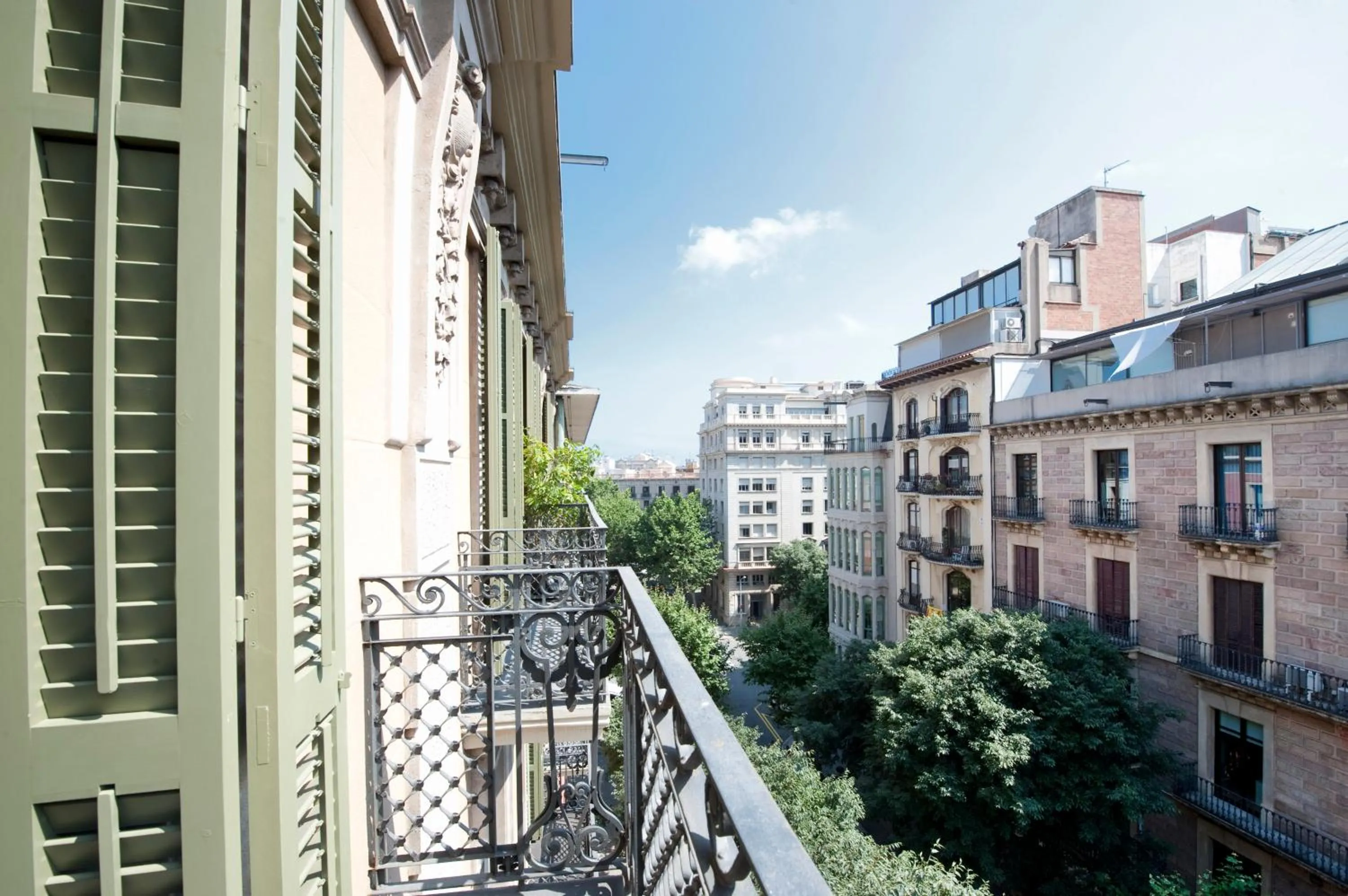 Balcony/Terrace in You Stylish El Born Apartments