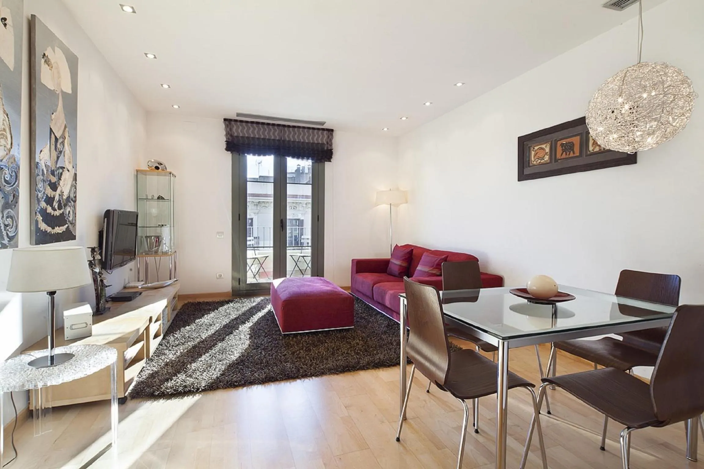 Living room in You Stylish El Born Apartments