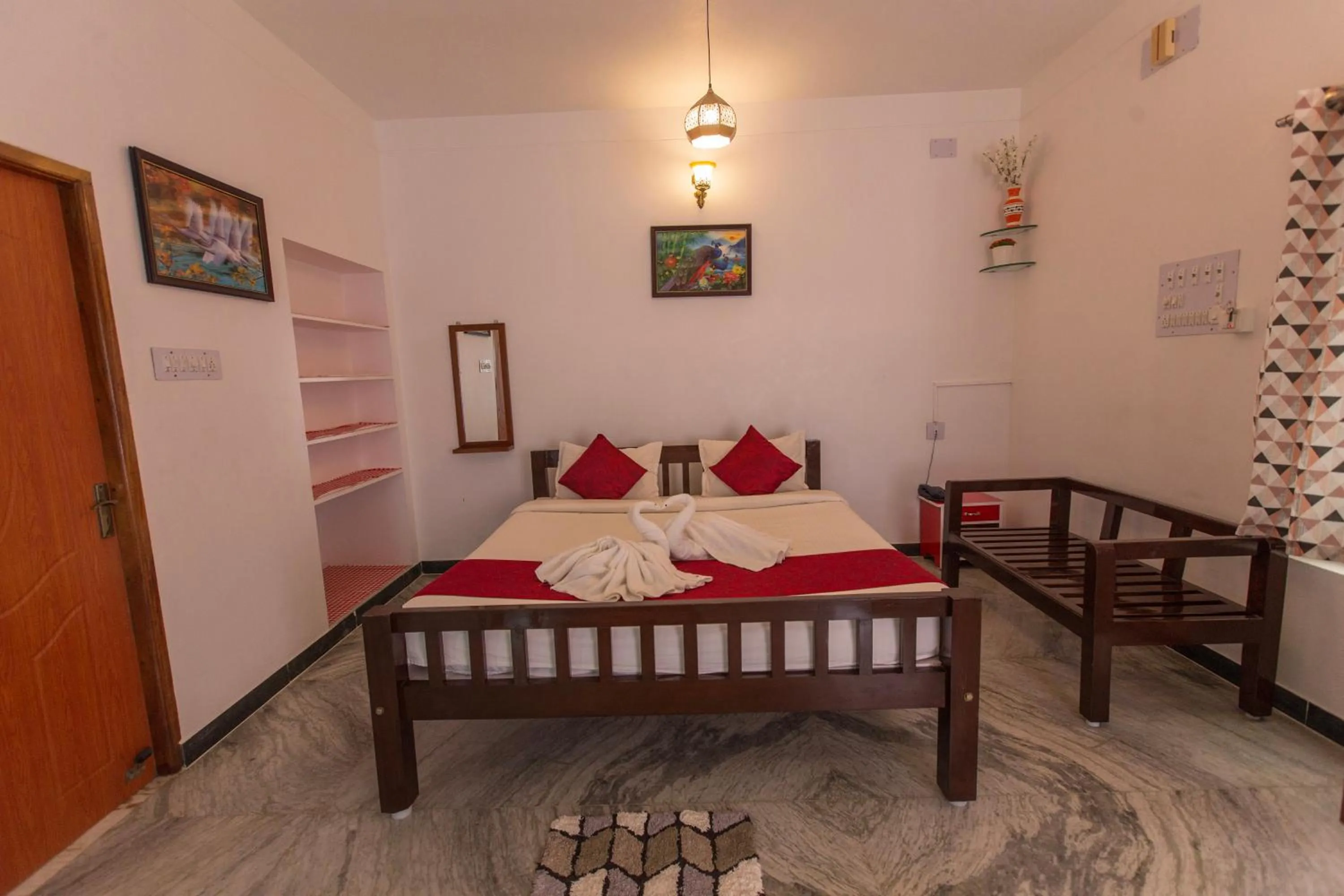 Bed in Sunflower Villa