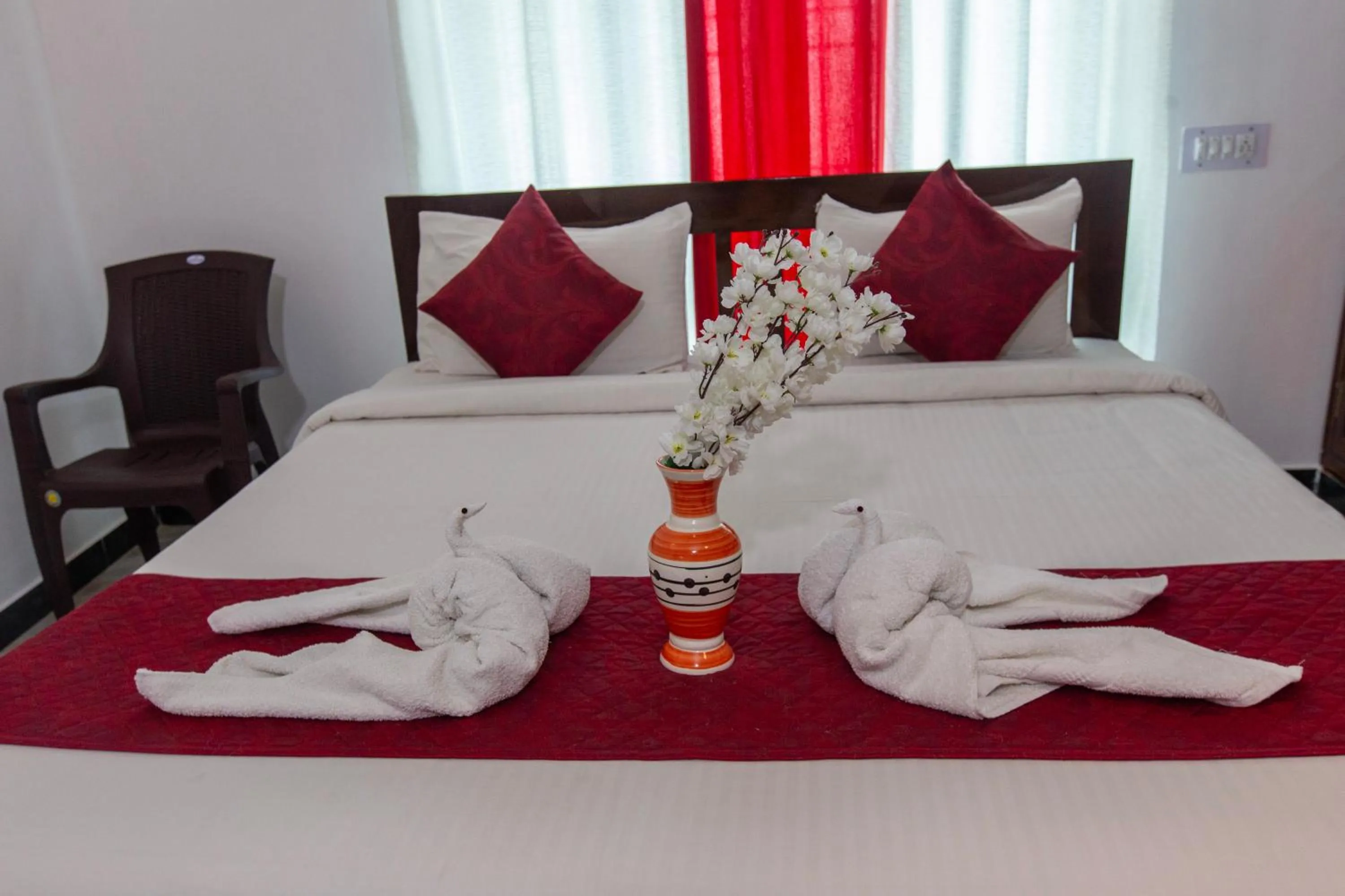 Bed in Sunflower Villa