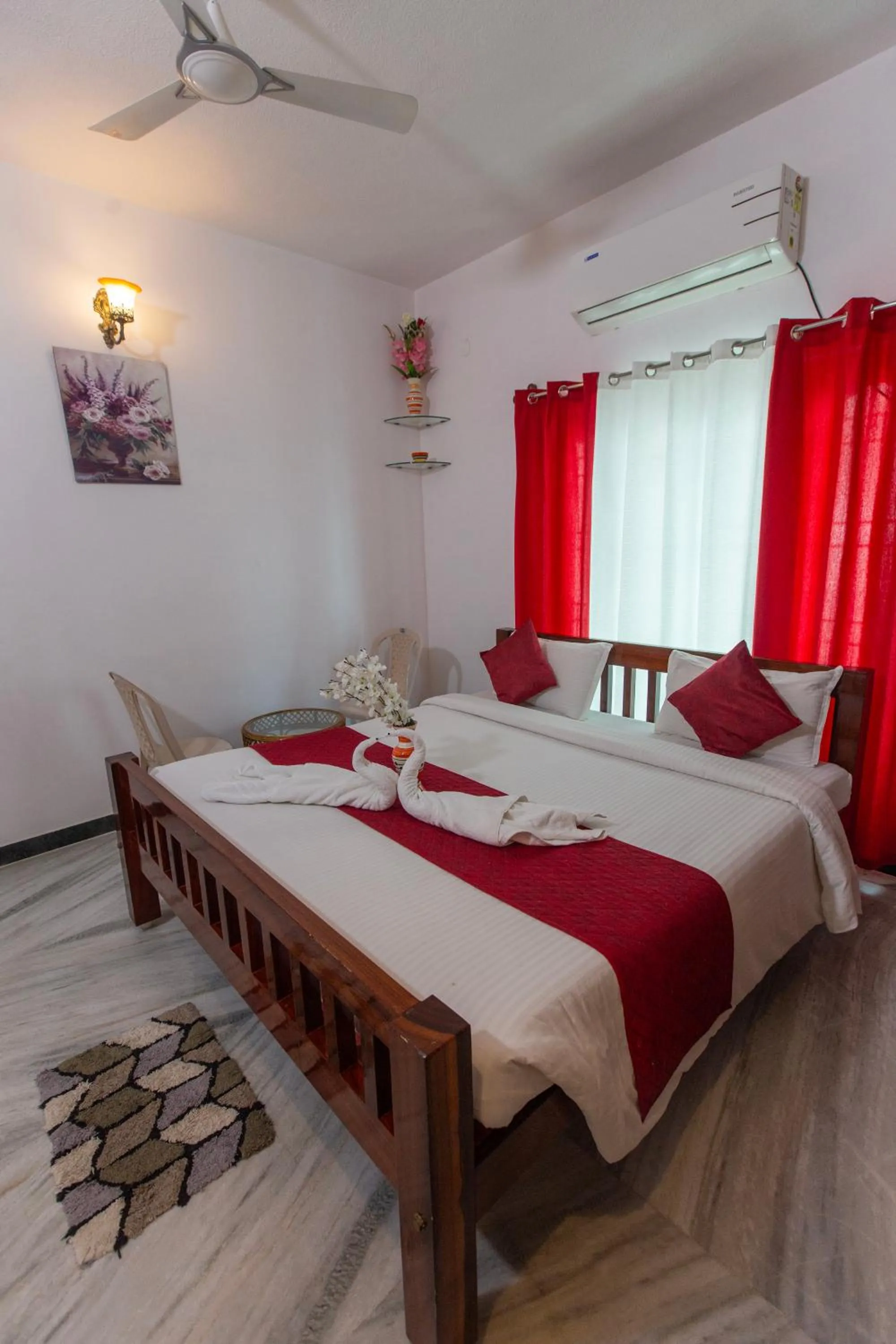 Bed in Sunflower Villa