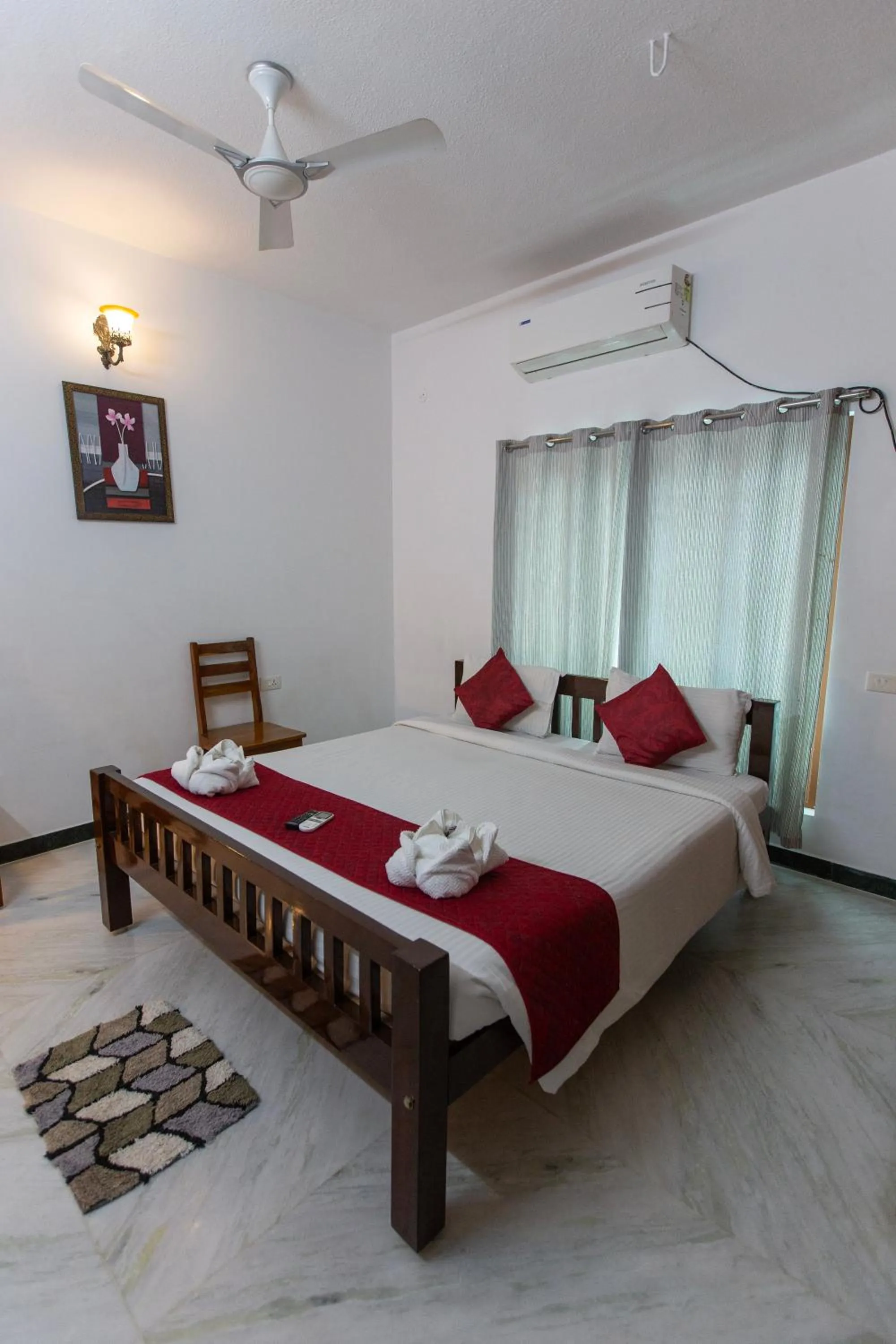 Bed in Sunflower Villa