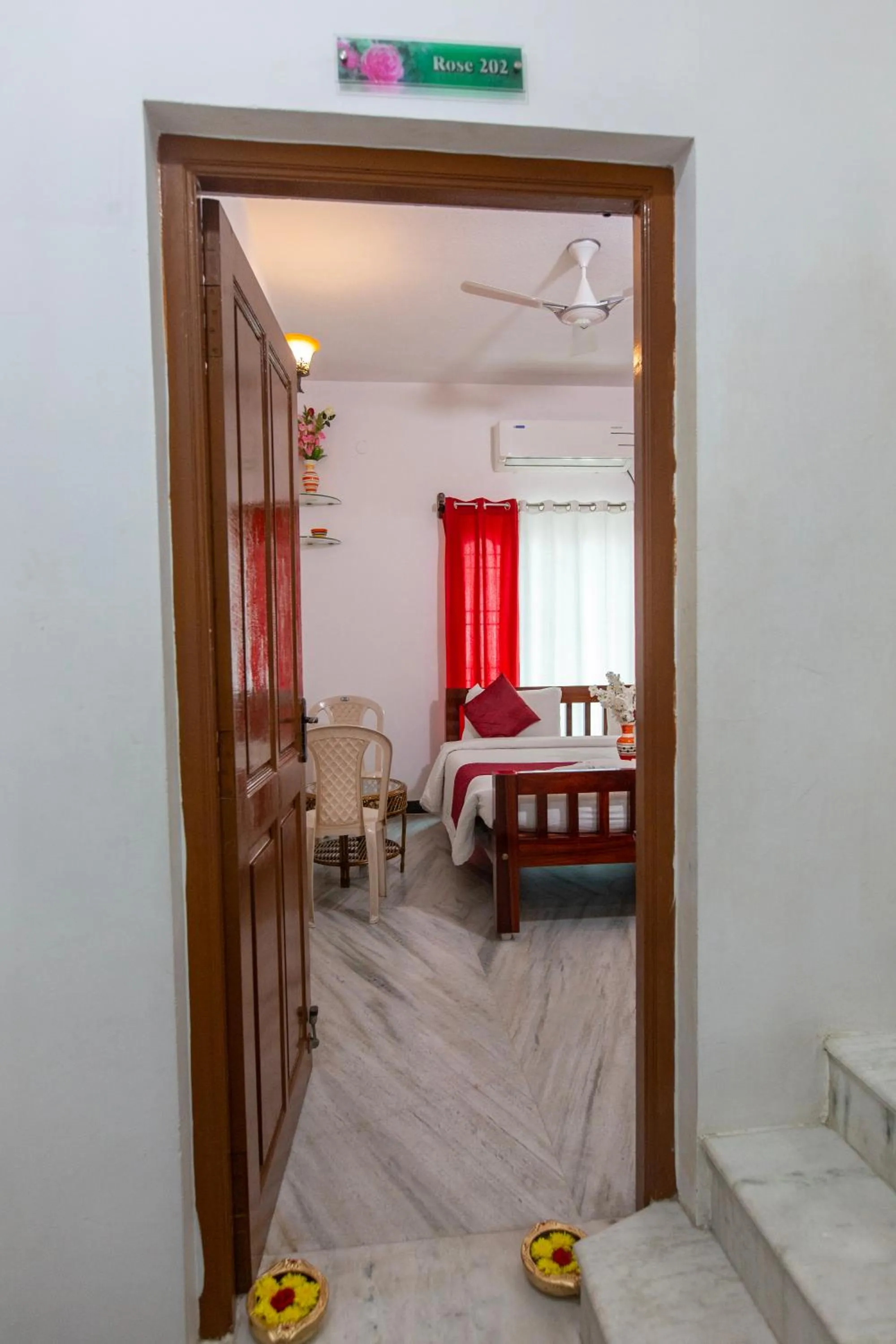 Bed in Sunflower Villa