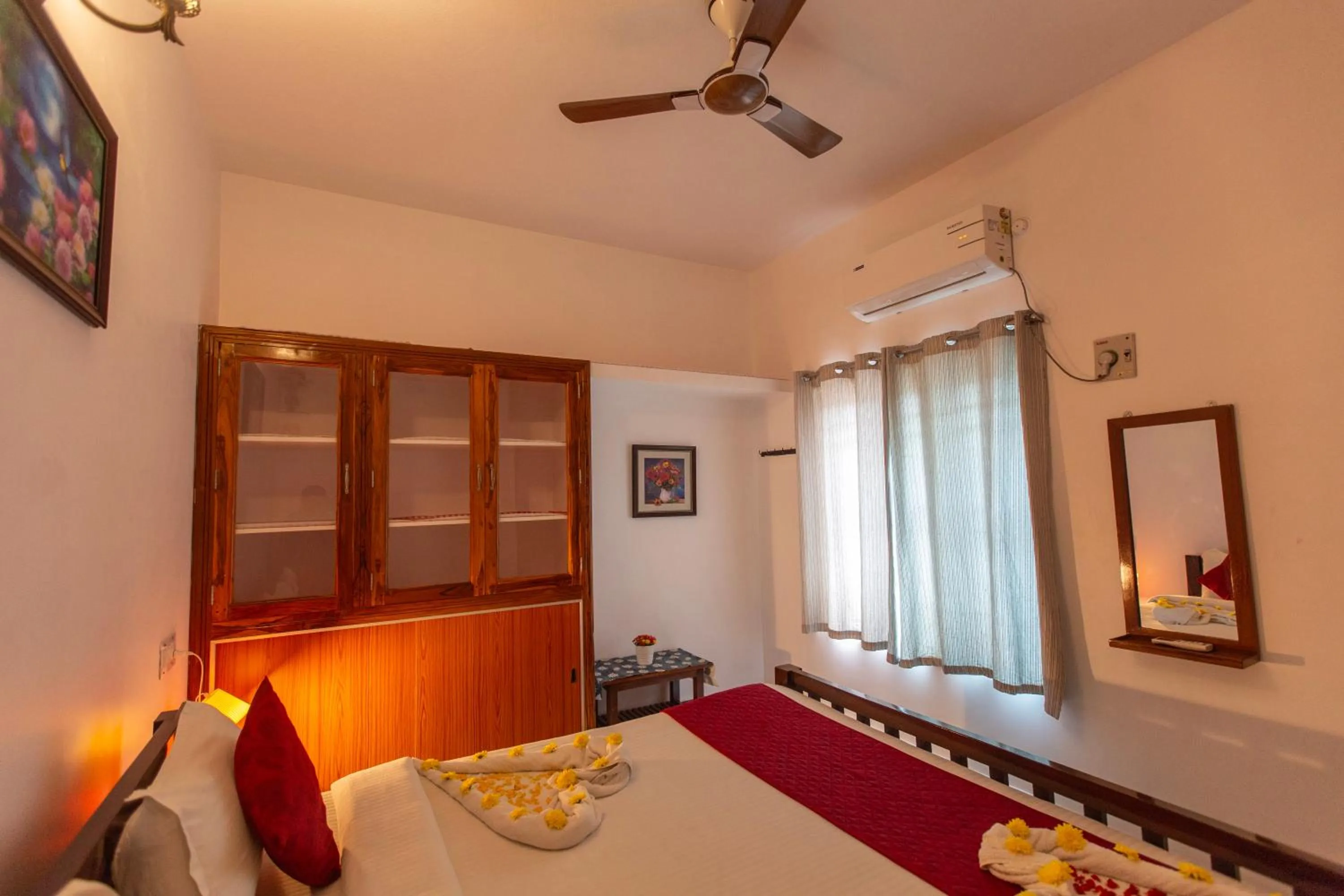 Bed in Sunflower Villa