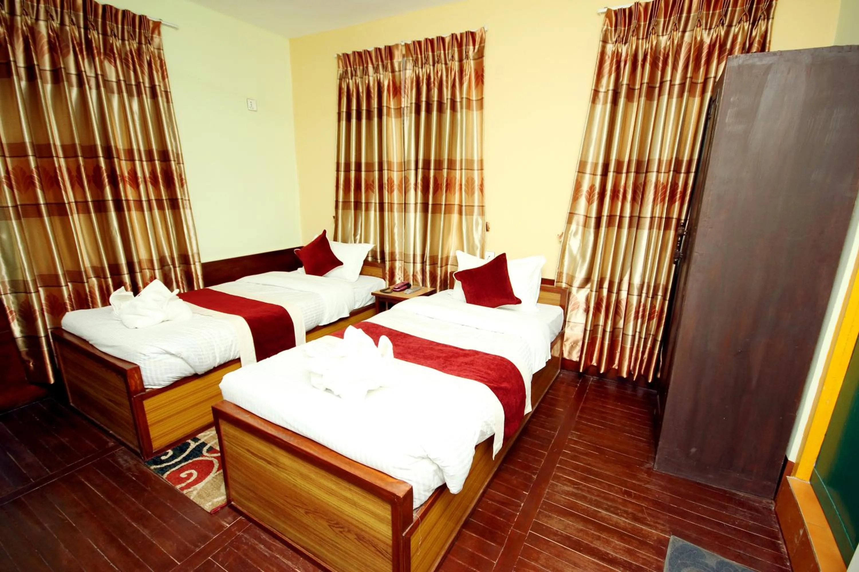 Bed in hotel Backpackers inn