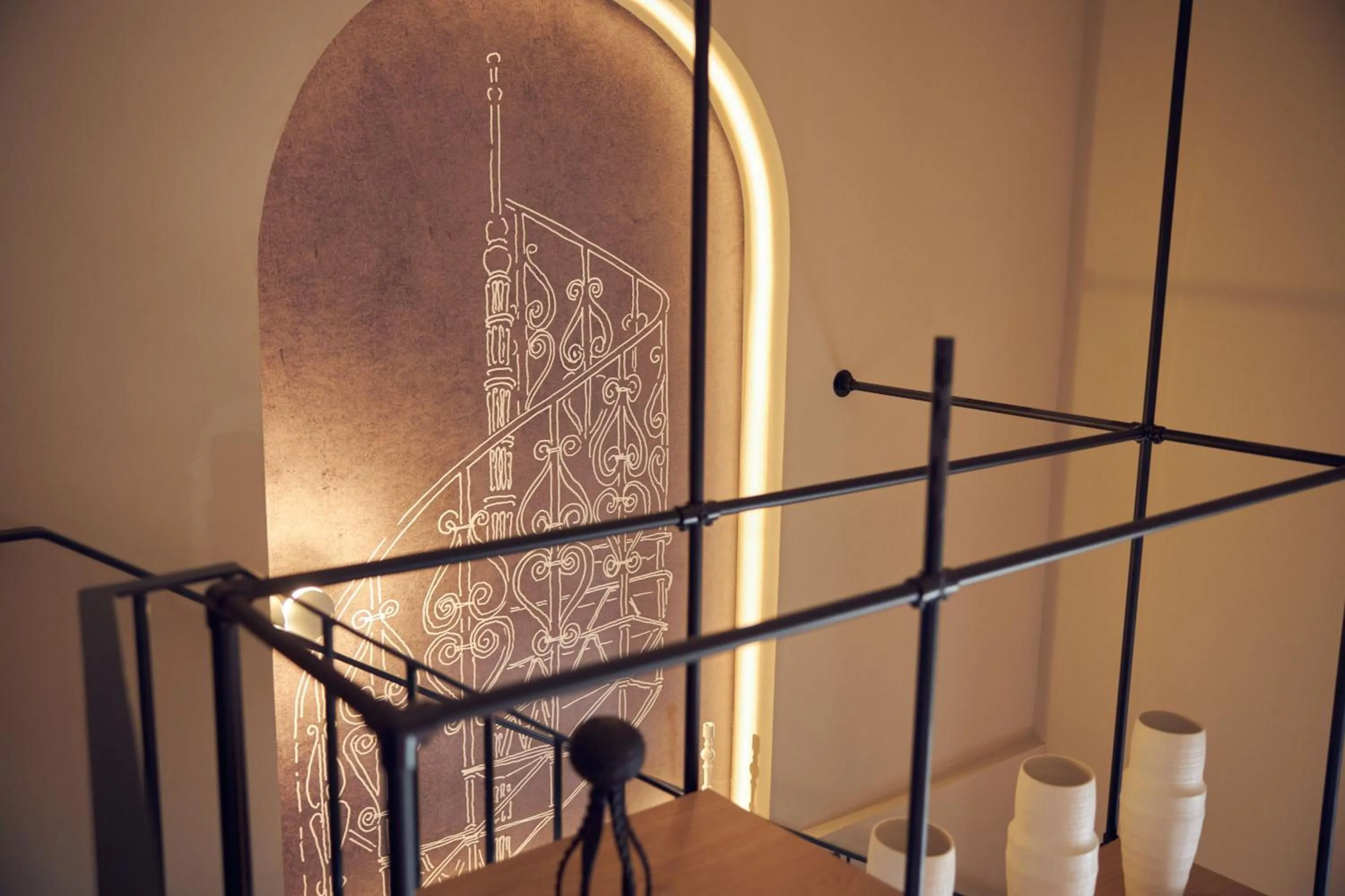 Seating area in Wasserturm Hotel Cologne, Curio Collection by Hilton