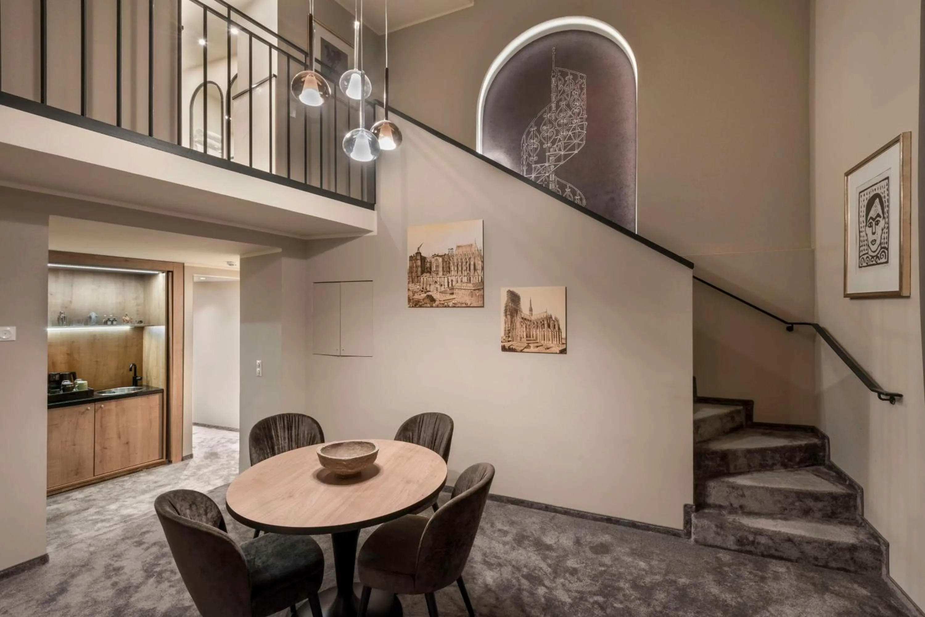 Photo of the whole room in Wasserturm Hotel Cologne, Curio Collection by Hilton