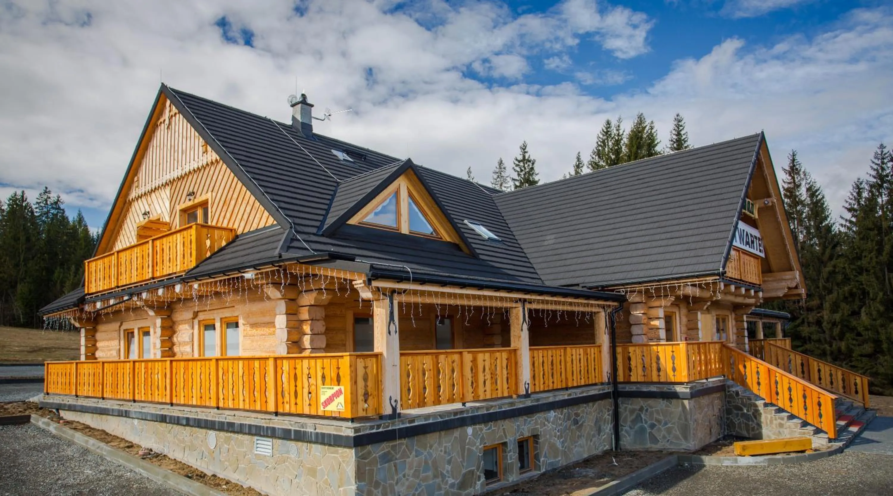 Property building in Olza Karczma i pokoje