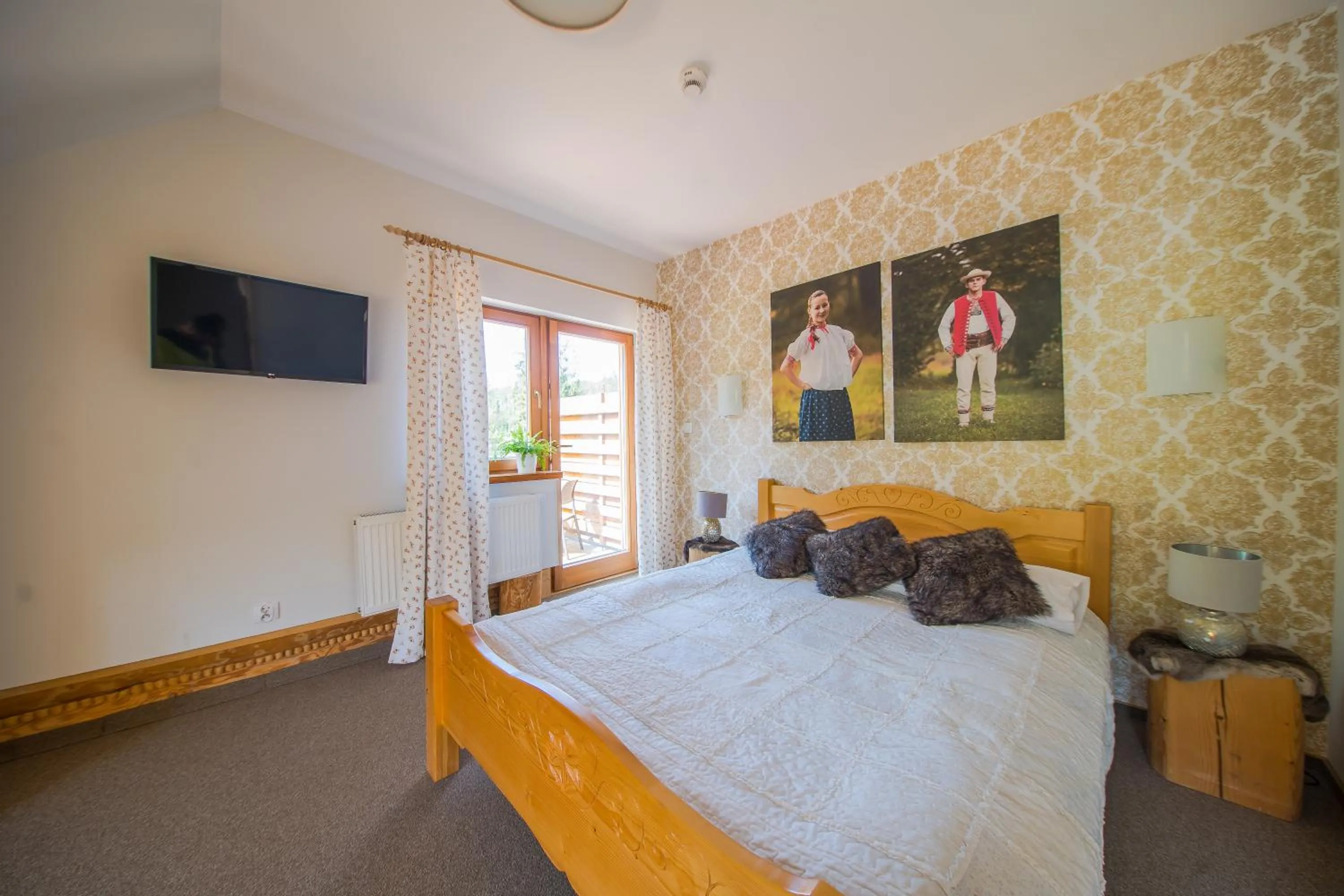 Bed in Olza Karczma i pokoje