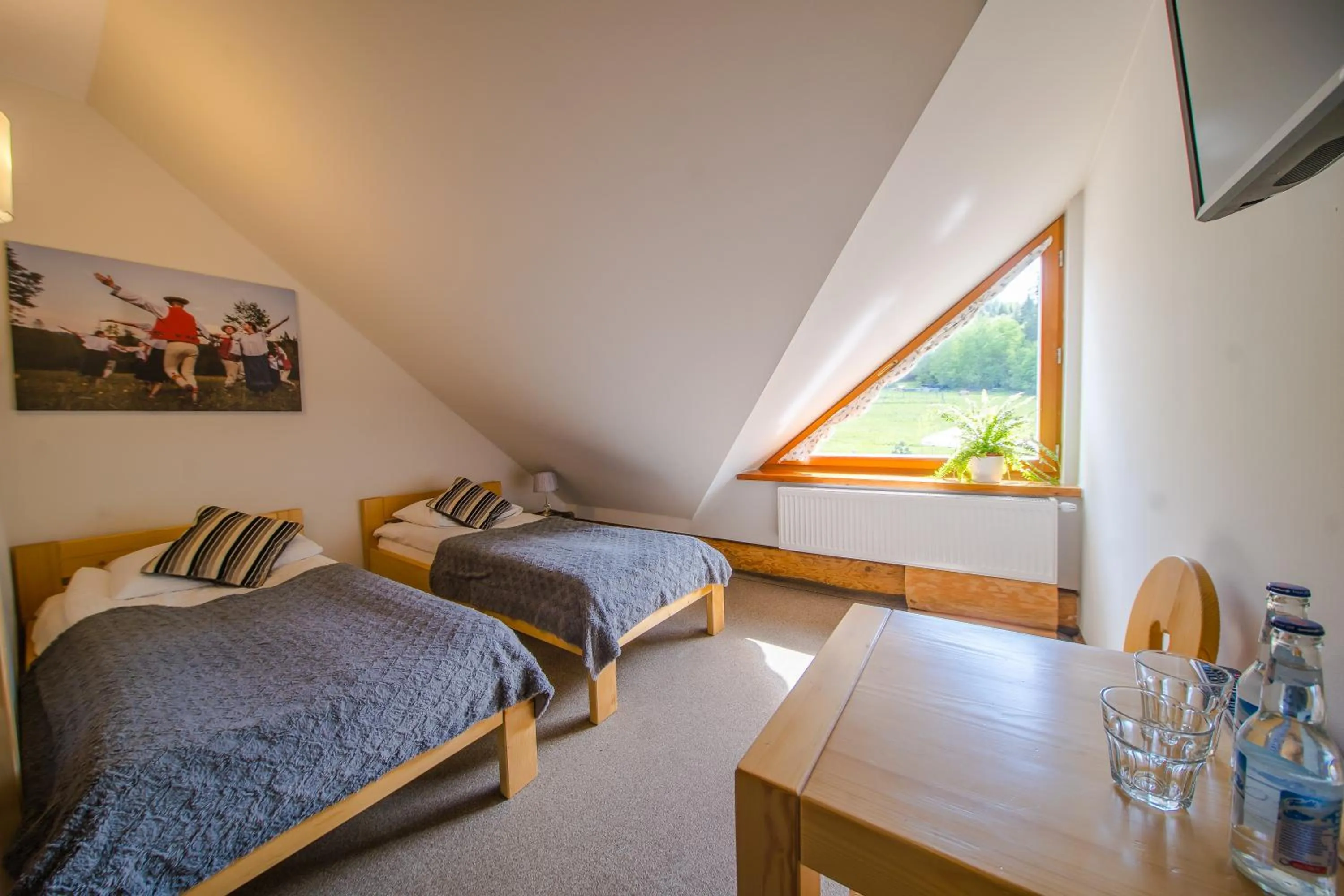 Bed in Olza Karczma i pokoje