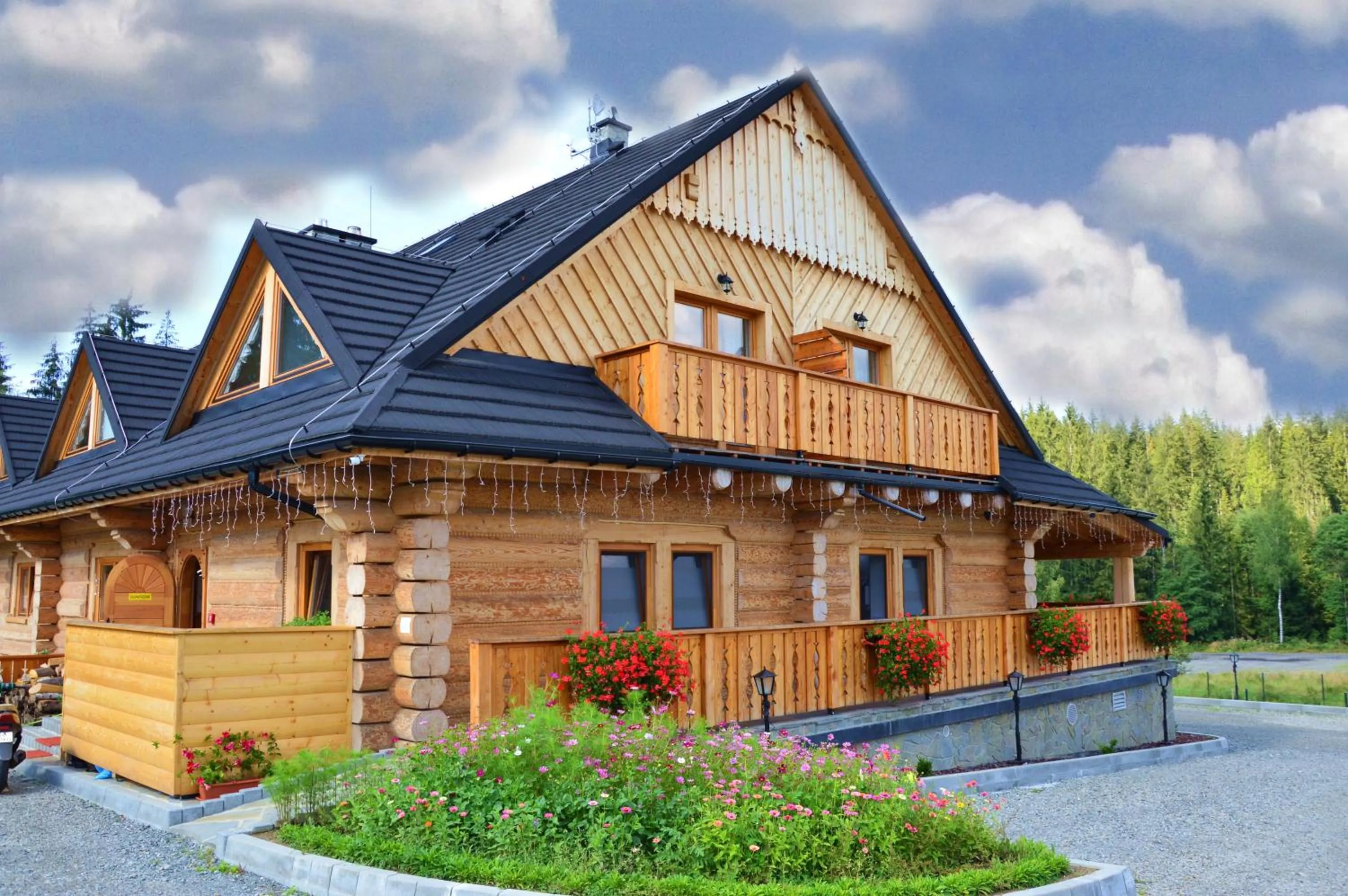 Property building in Olza Karczma i pokoje