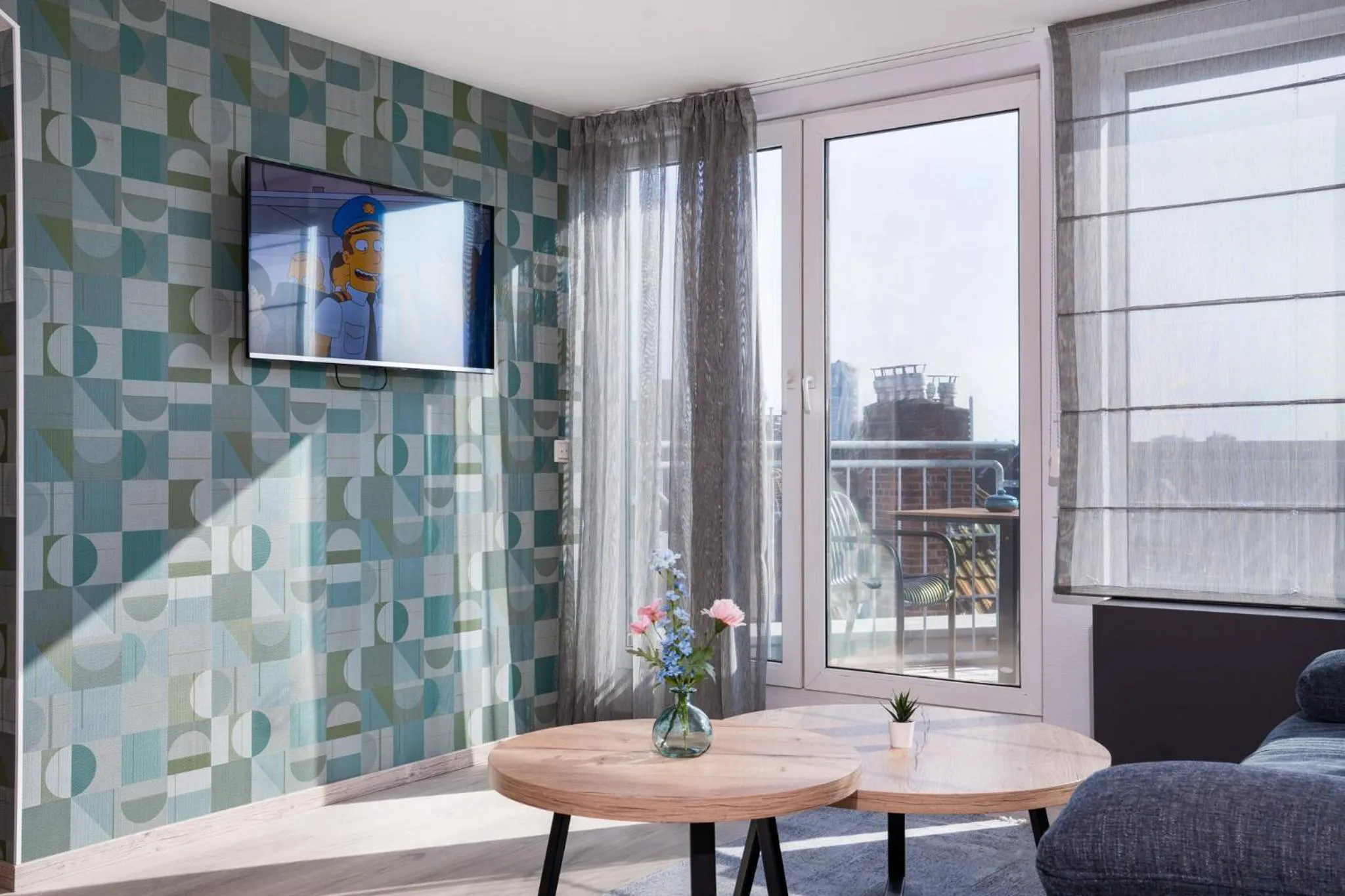 Balcony/Terrace in HOTEL Am Spichernplatz