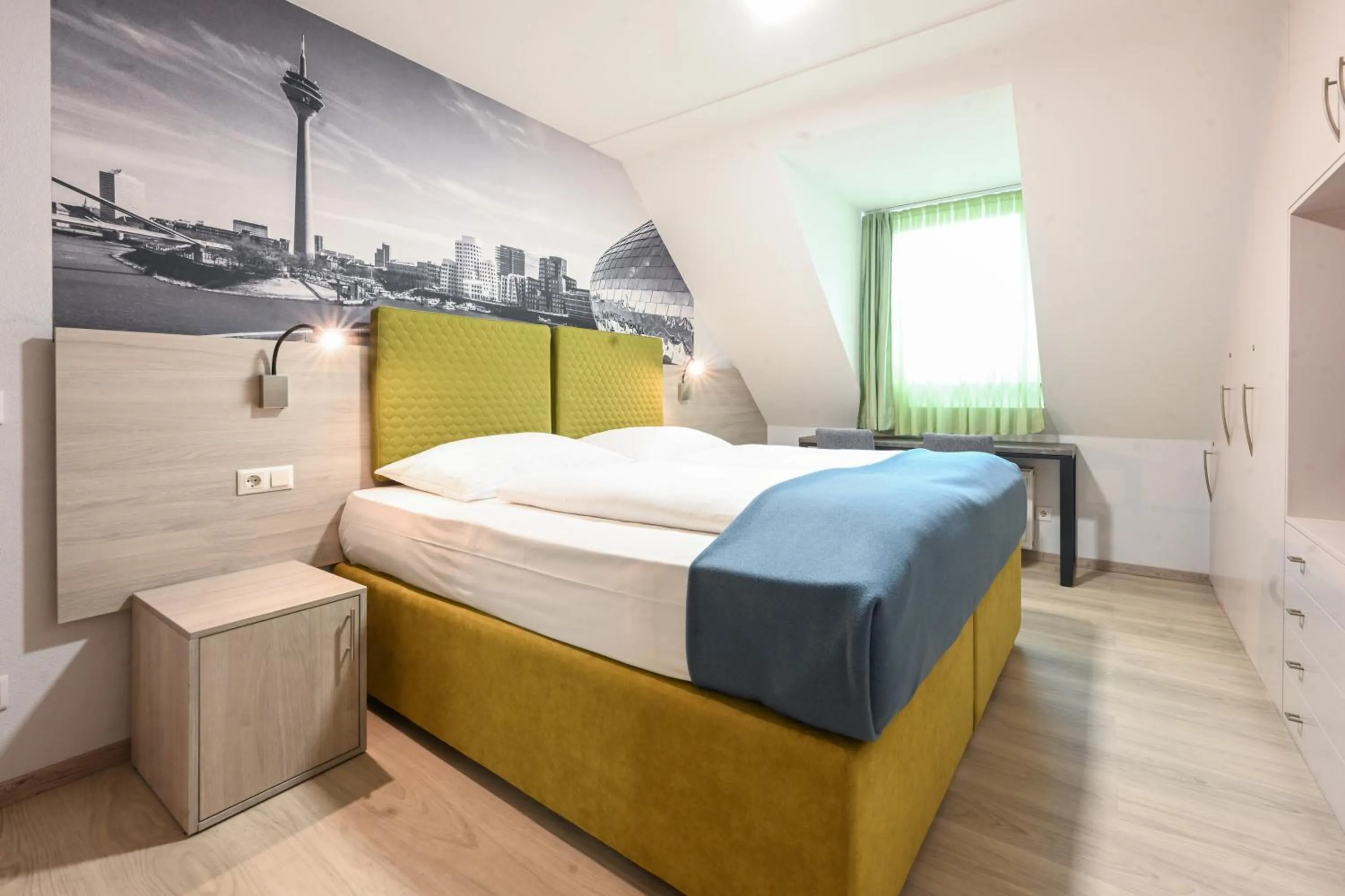 Bed in HOTEL Am Spichernplatz