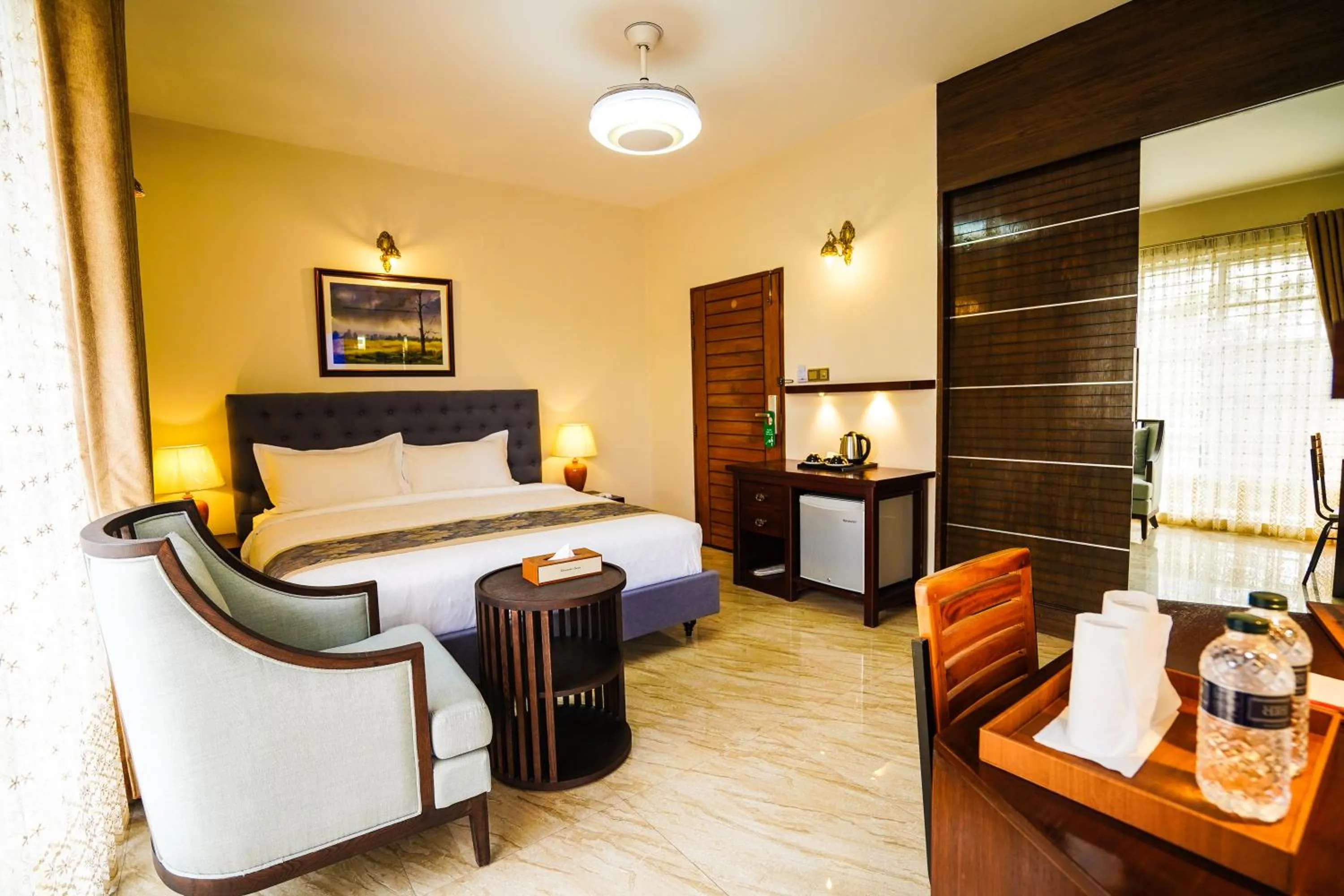 Bed in Shinepukur Suites