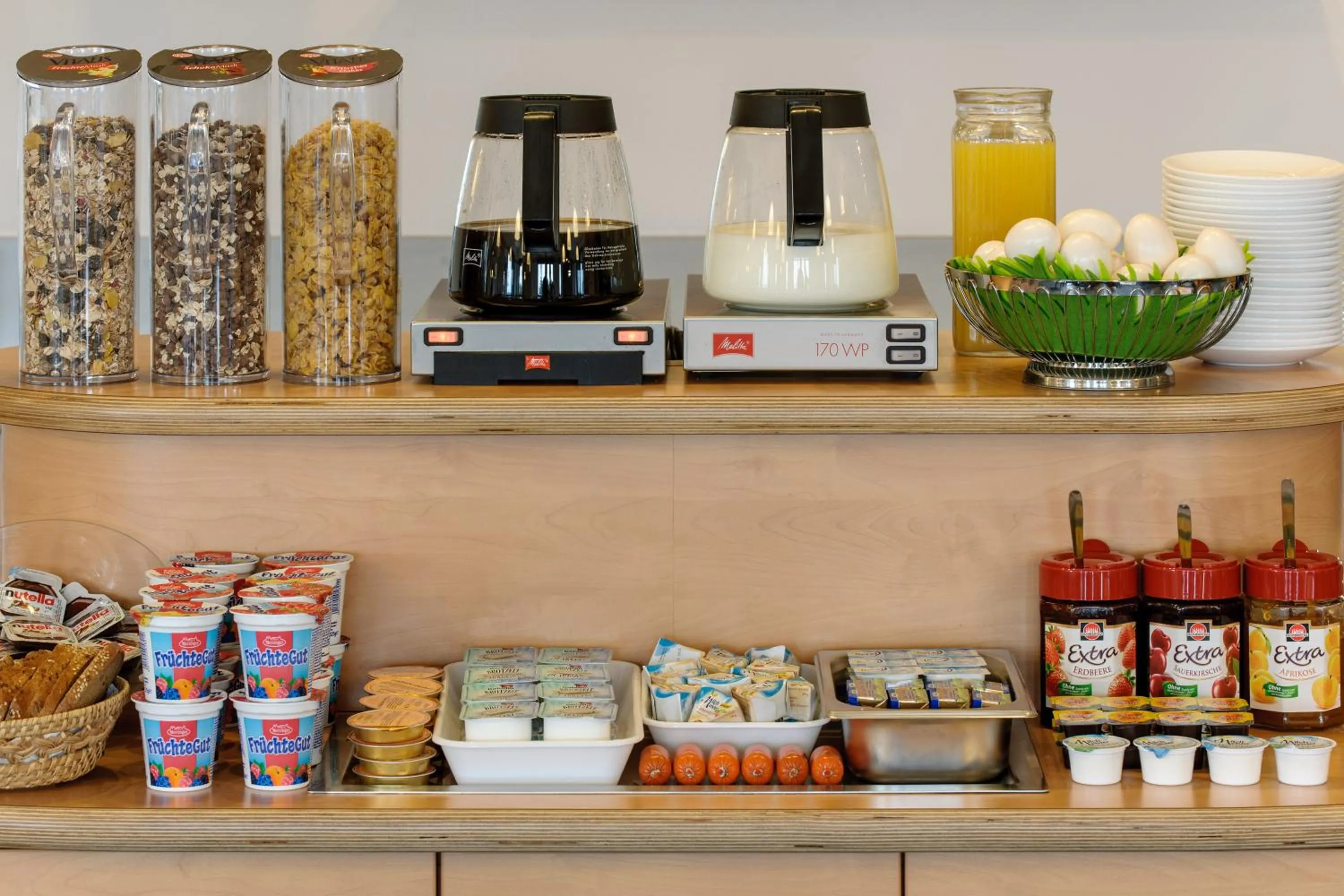 Breakfast in ibis budget Dresden Kesselsdorf