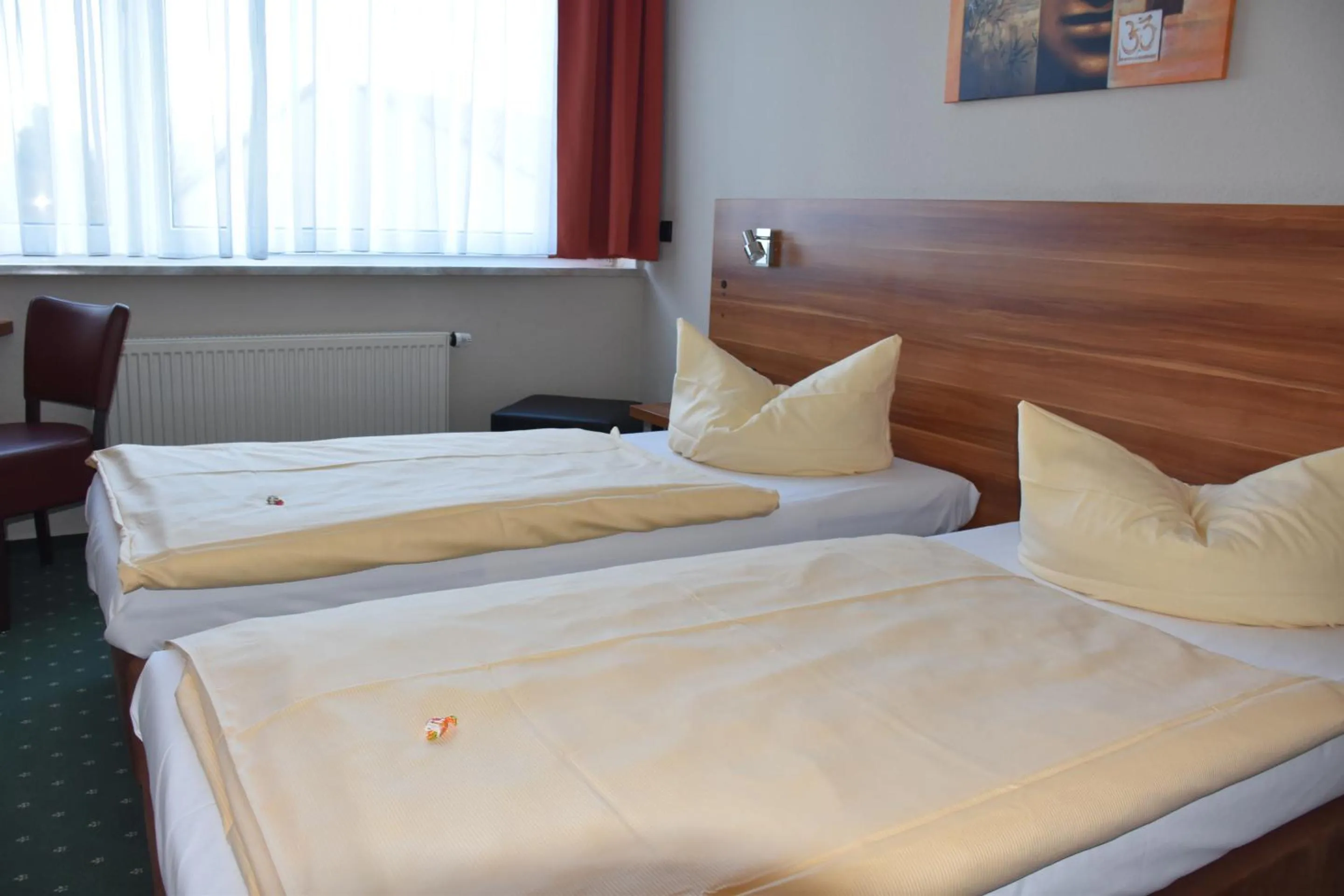 Bedroom, Bed in Hotel Westfalia