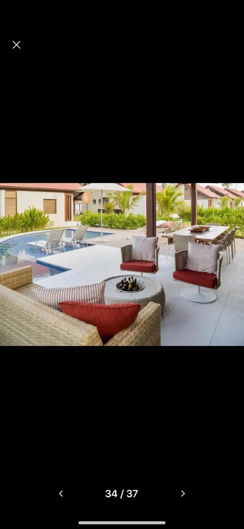 Flat Oka beach residence luxo