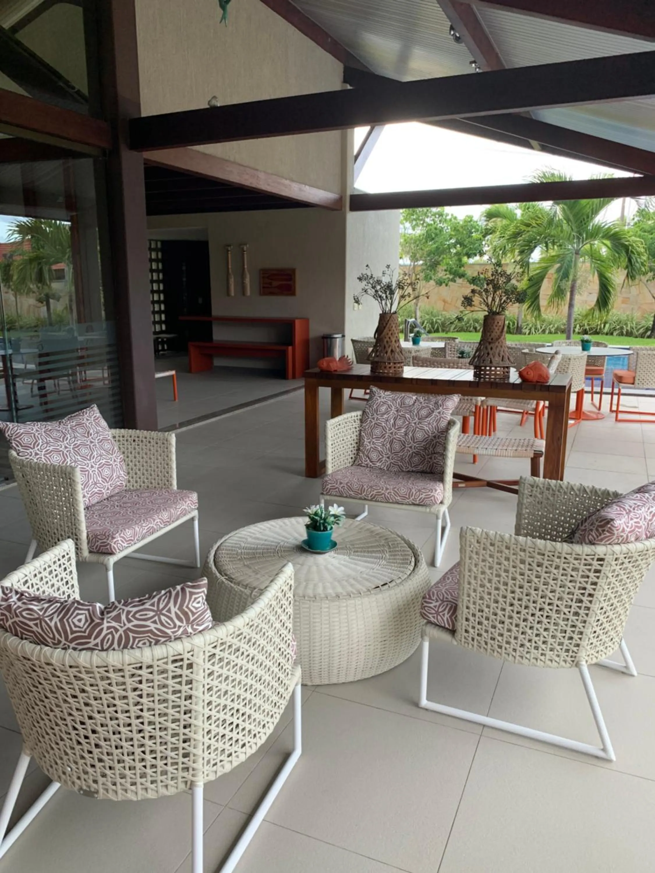 Flat Oka beach residence luxo