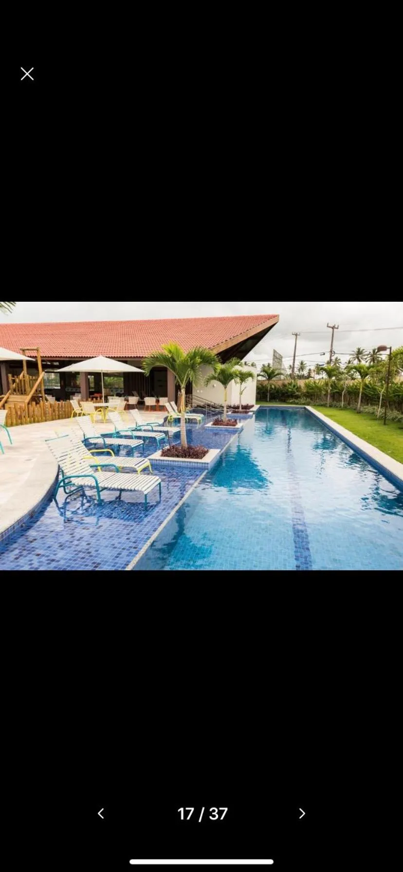 Flat Oka beach residence luxo