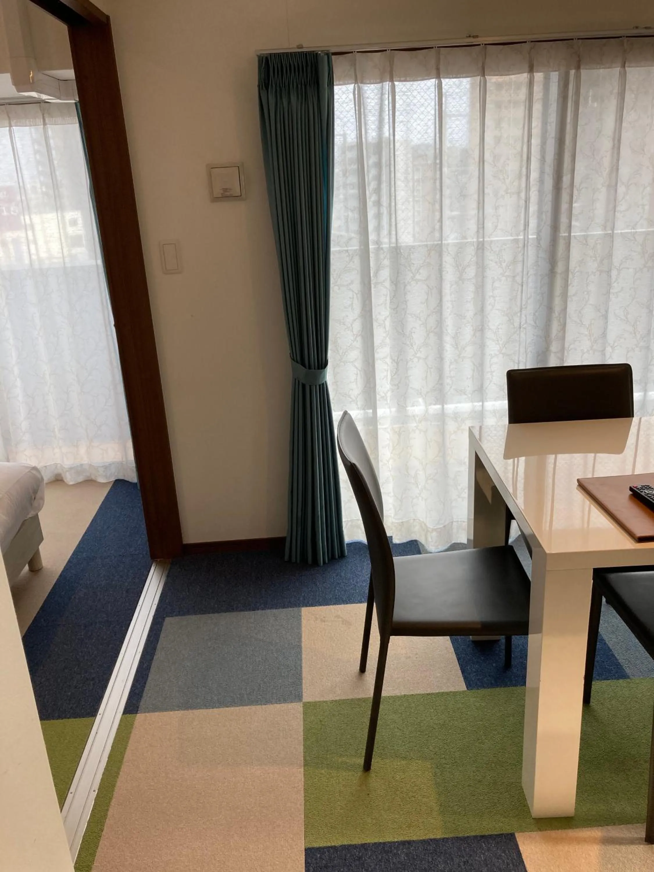 Dining area, Bed in A.T. Hotel Hakata