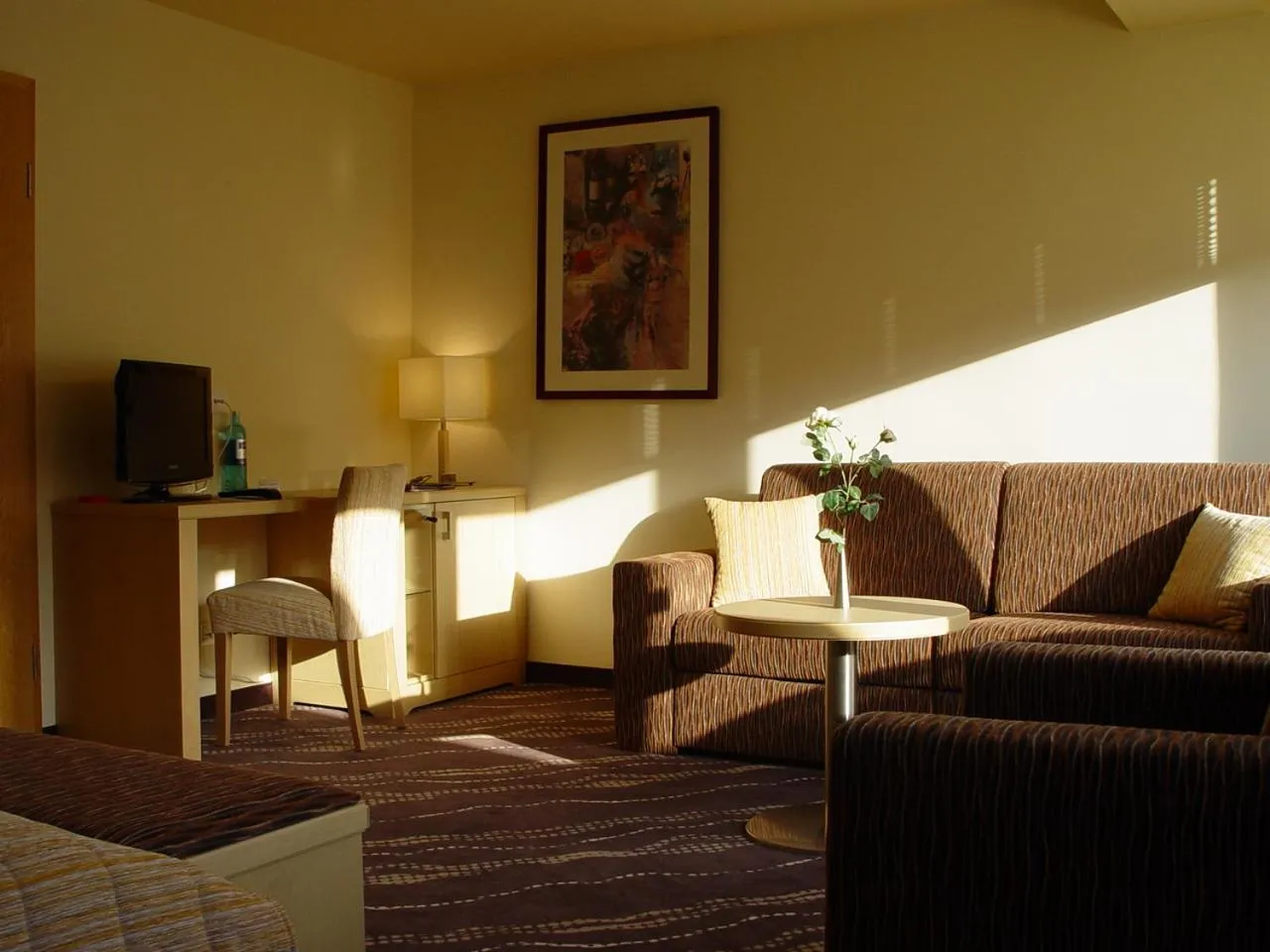 Seating area in Parkhotel Bad Schandau mit SPA