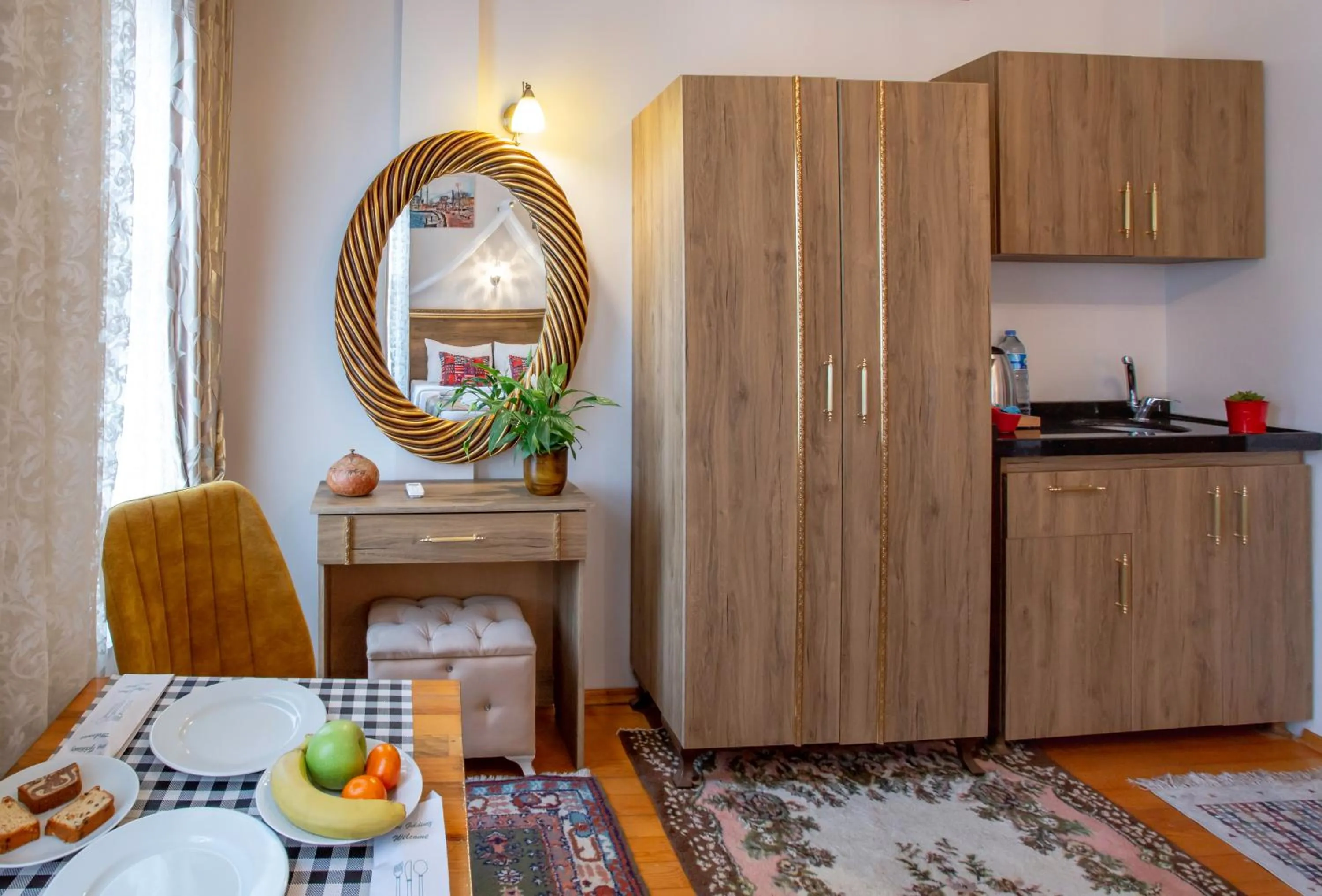 Coffee/tea facilities in April Story Apart Hotel