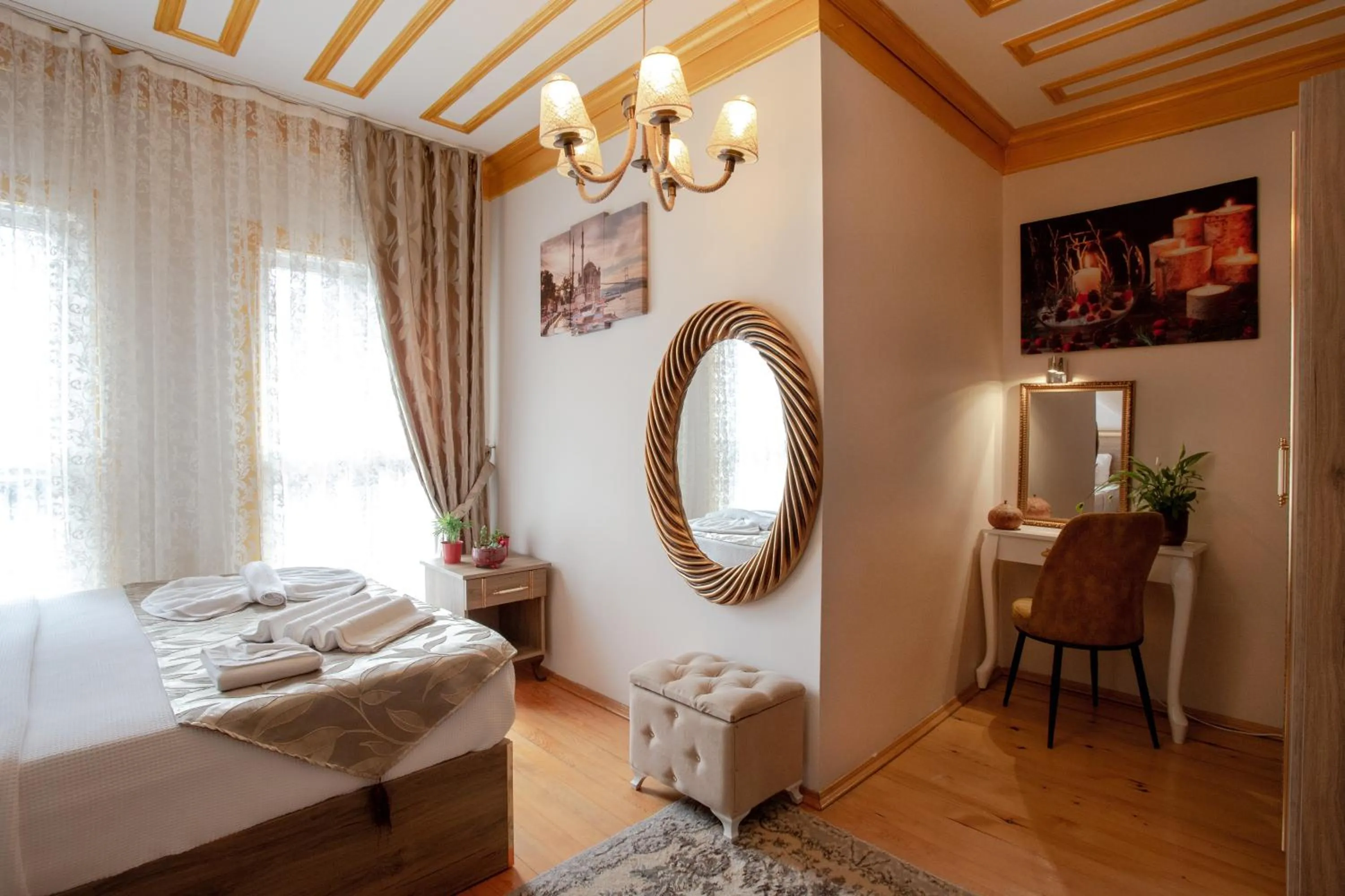 Kitchen or kitchenette, Bed in April Story Apart Hotel