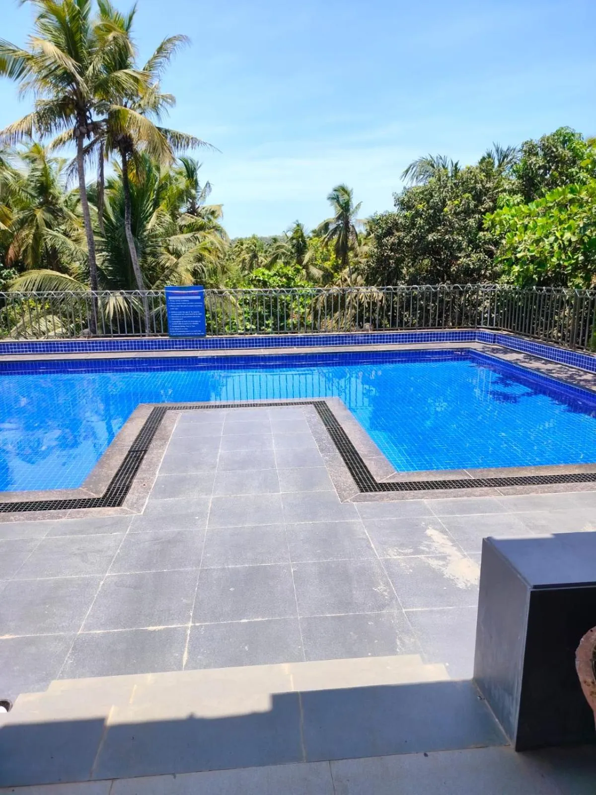 Swimming pool in Hotel Meraden Opus , Anjuna Beach Goa