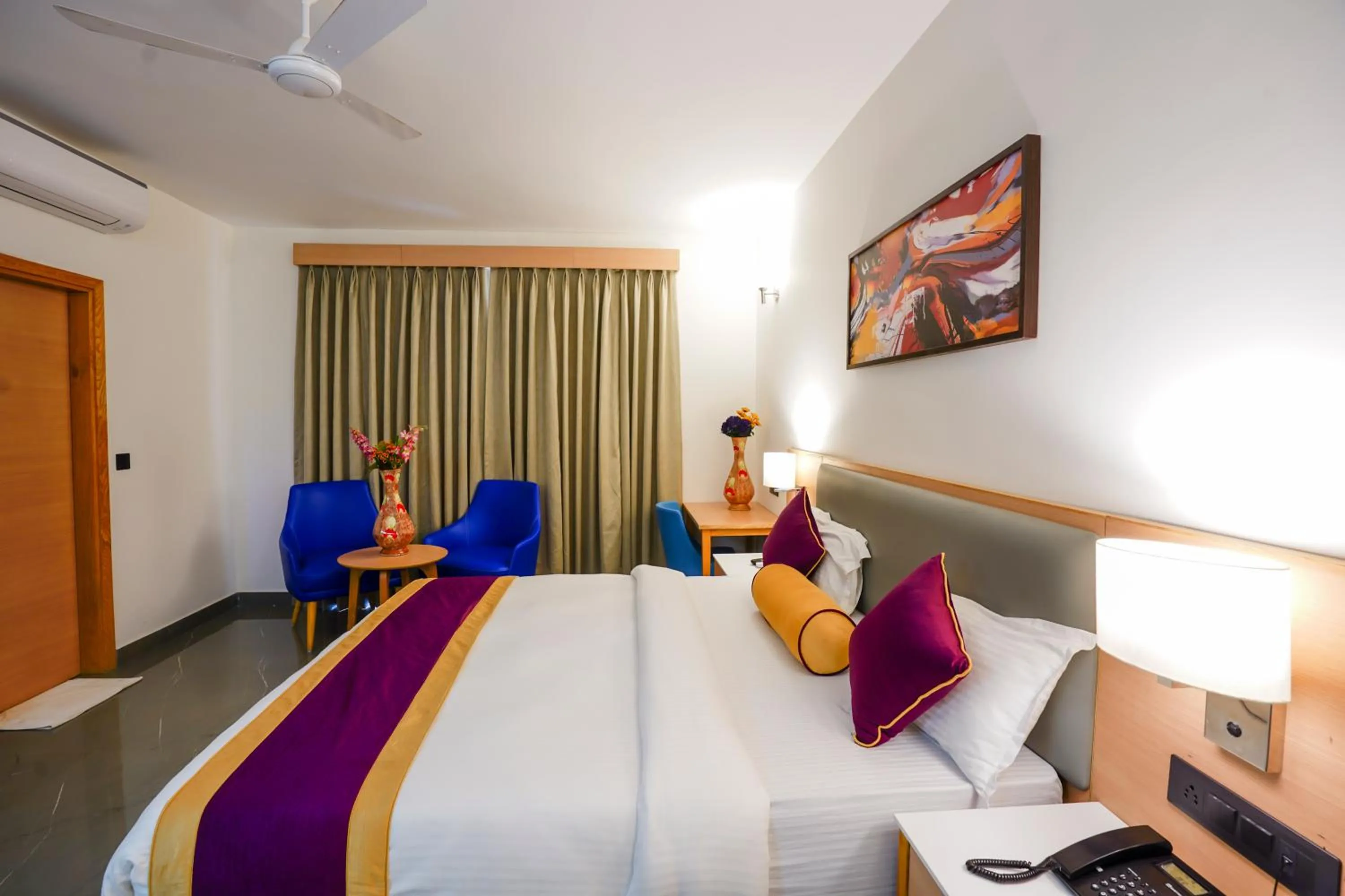 Bed in Hotel Meraden Opus , Anjuna Beach Goa