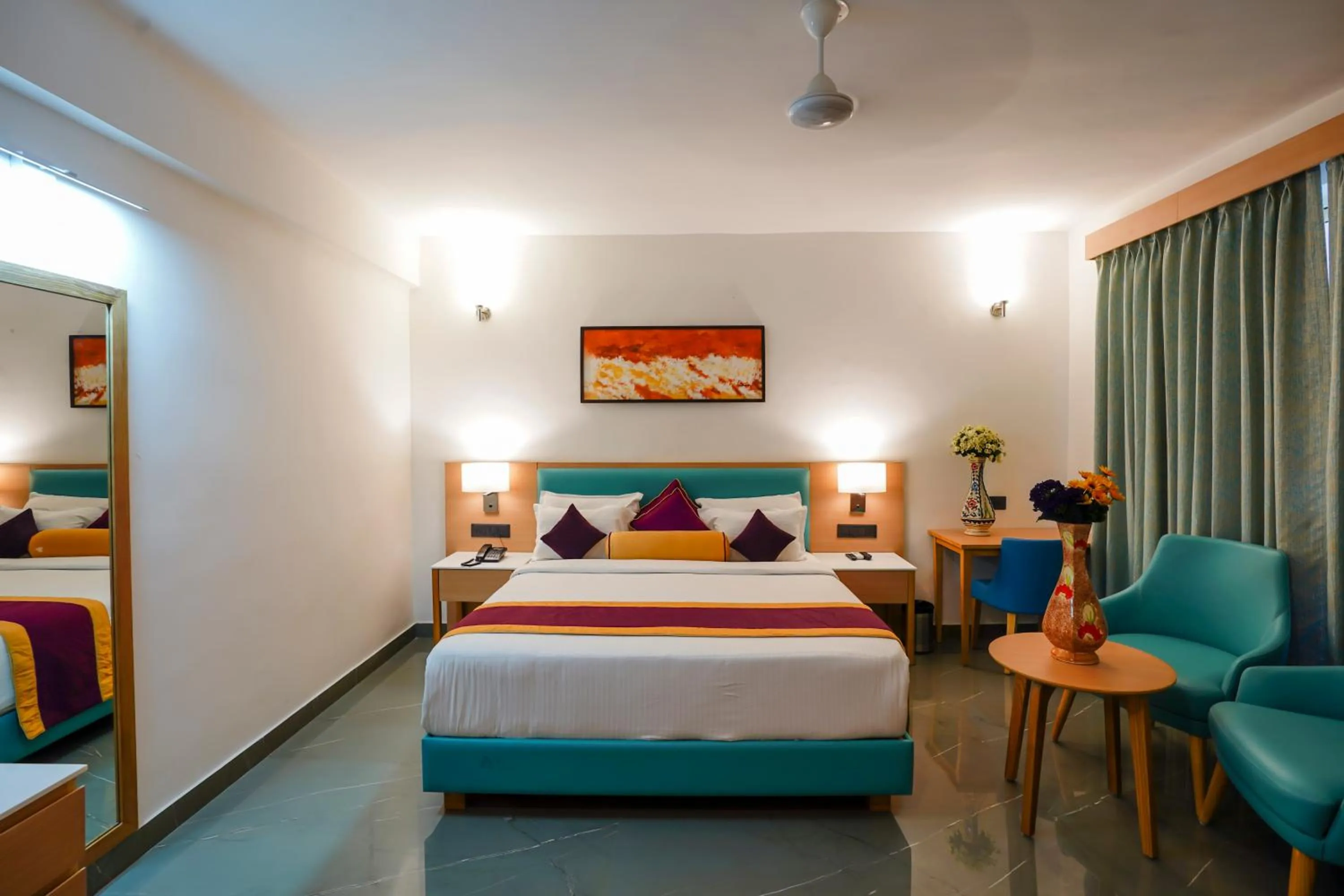 Bed in Hotel Meraden Opus , Anjuna Beach Goa
