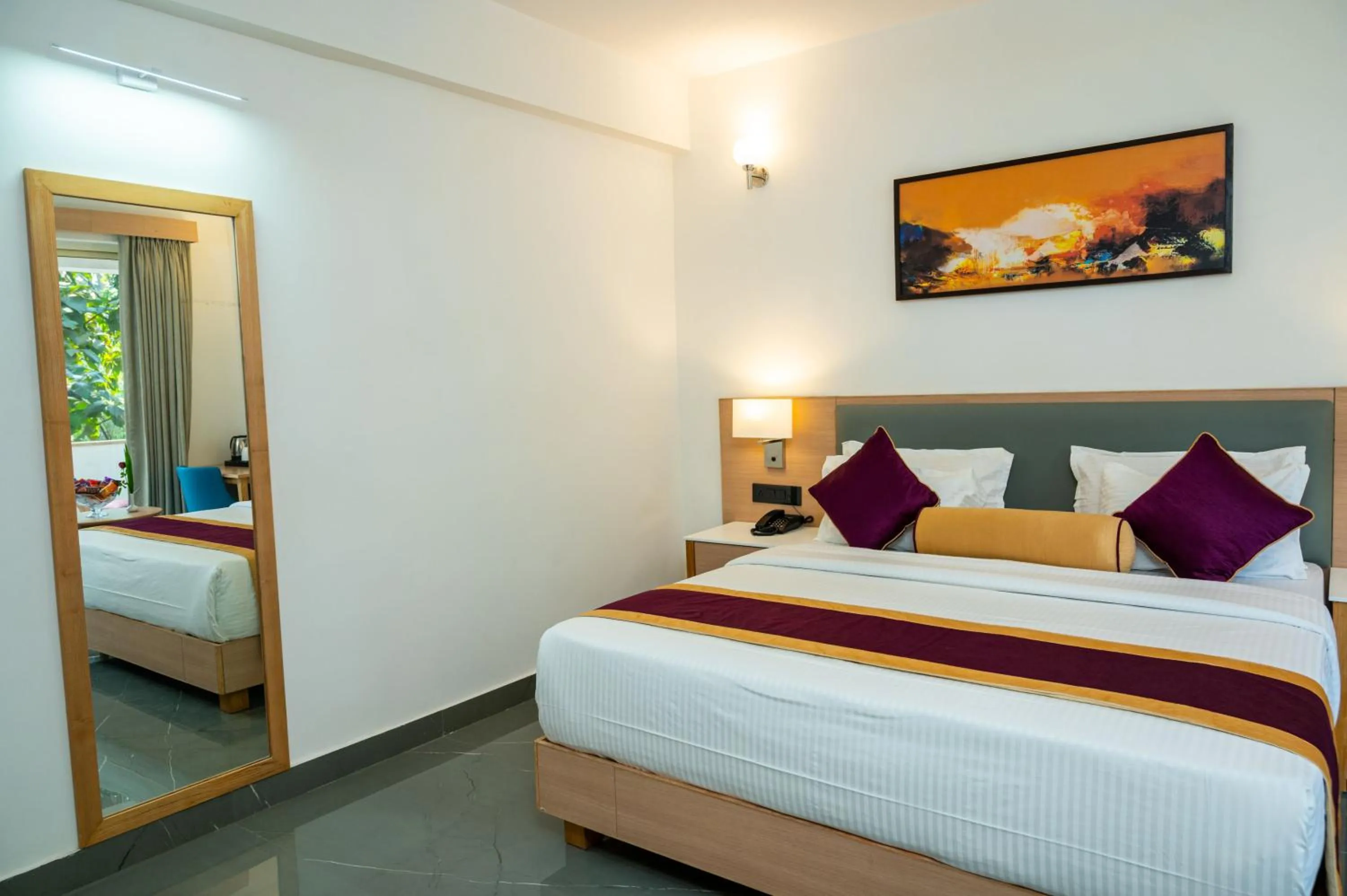 Bed in Hotel Meraden Opus , Anjuna Beach Goa