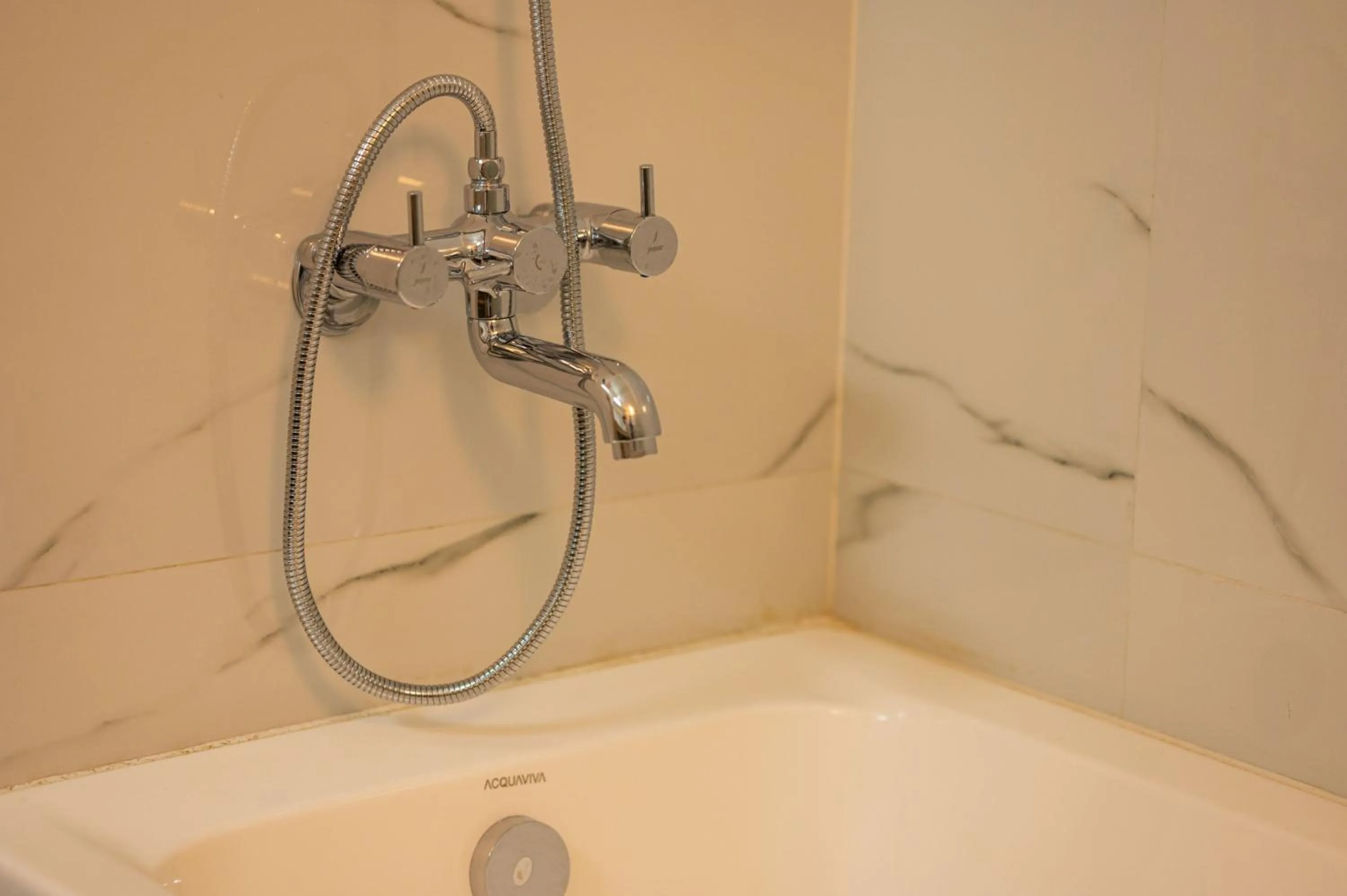 Bath in Hotel Meraden Opus , Anjuna Beach Goa