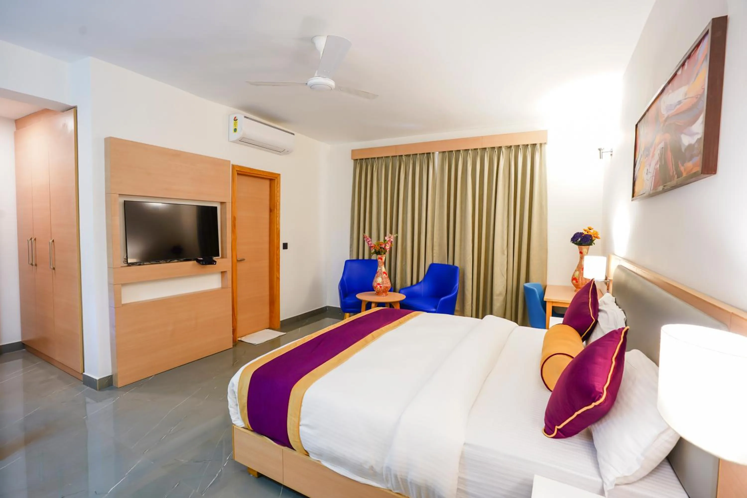 Bed in Hotel Meraden Opus , Anjuna Beach Goa