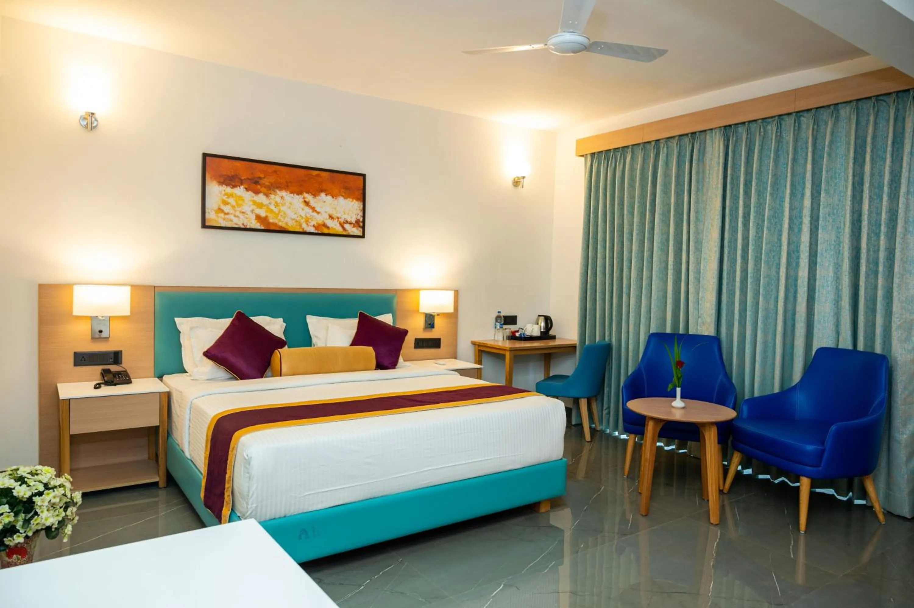 Bed in Hotel Meraden Opus , Anjuna Beach Goa