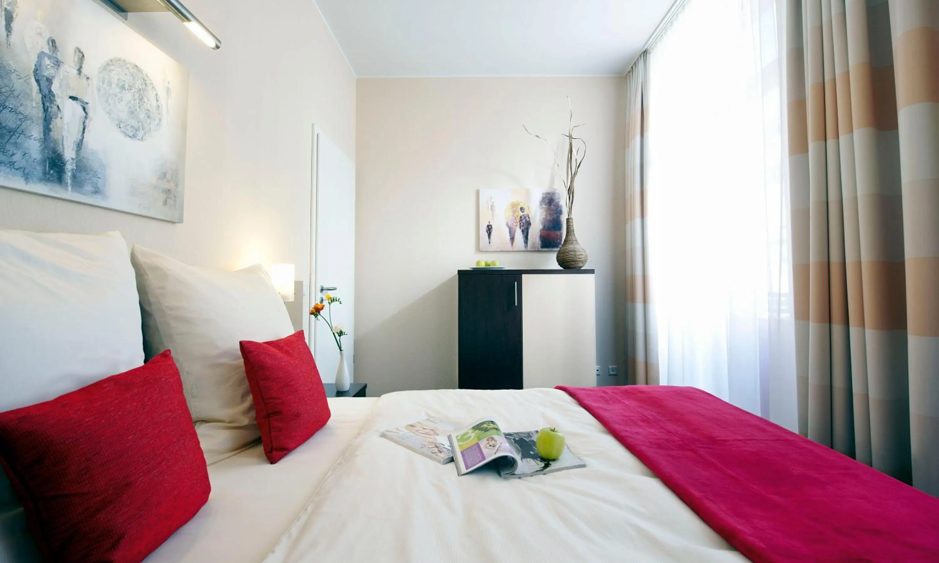 Bed in Apartmenthotel Quartier M