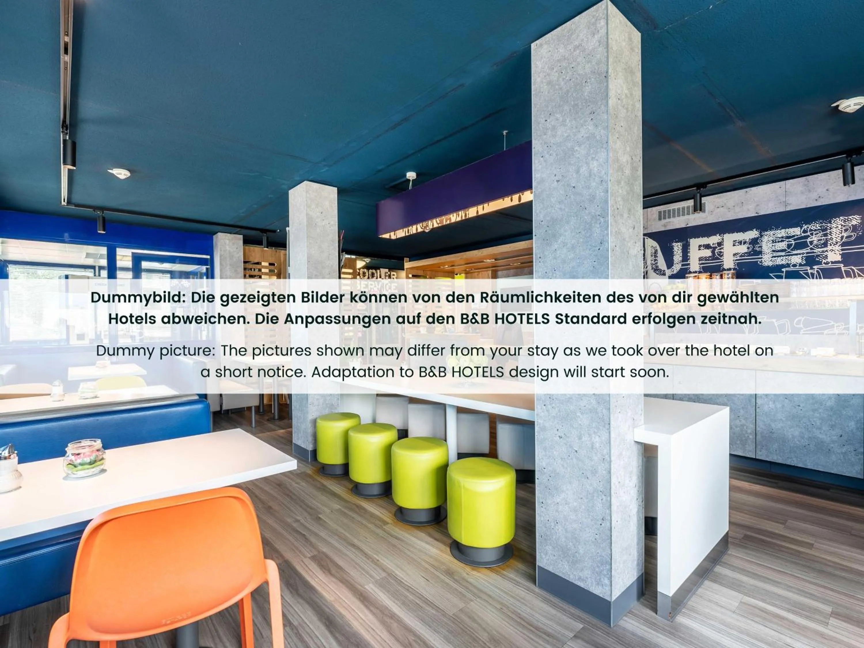 Restaurant/places to eat in ibis budget Leipzig Messe