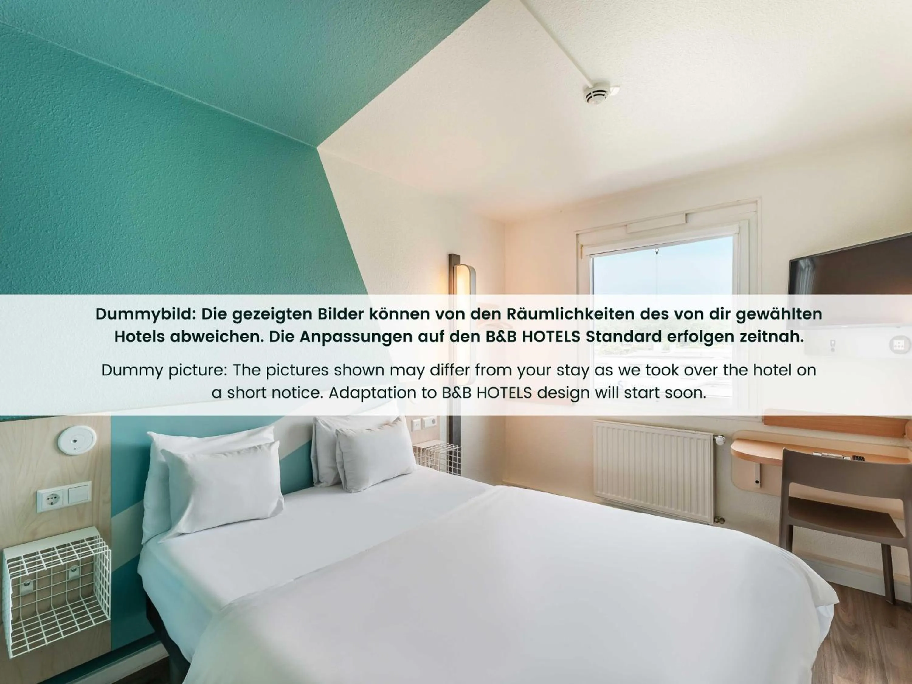 Photo of the whole room, Bed in ibis budget Leipzig Messe