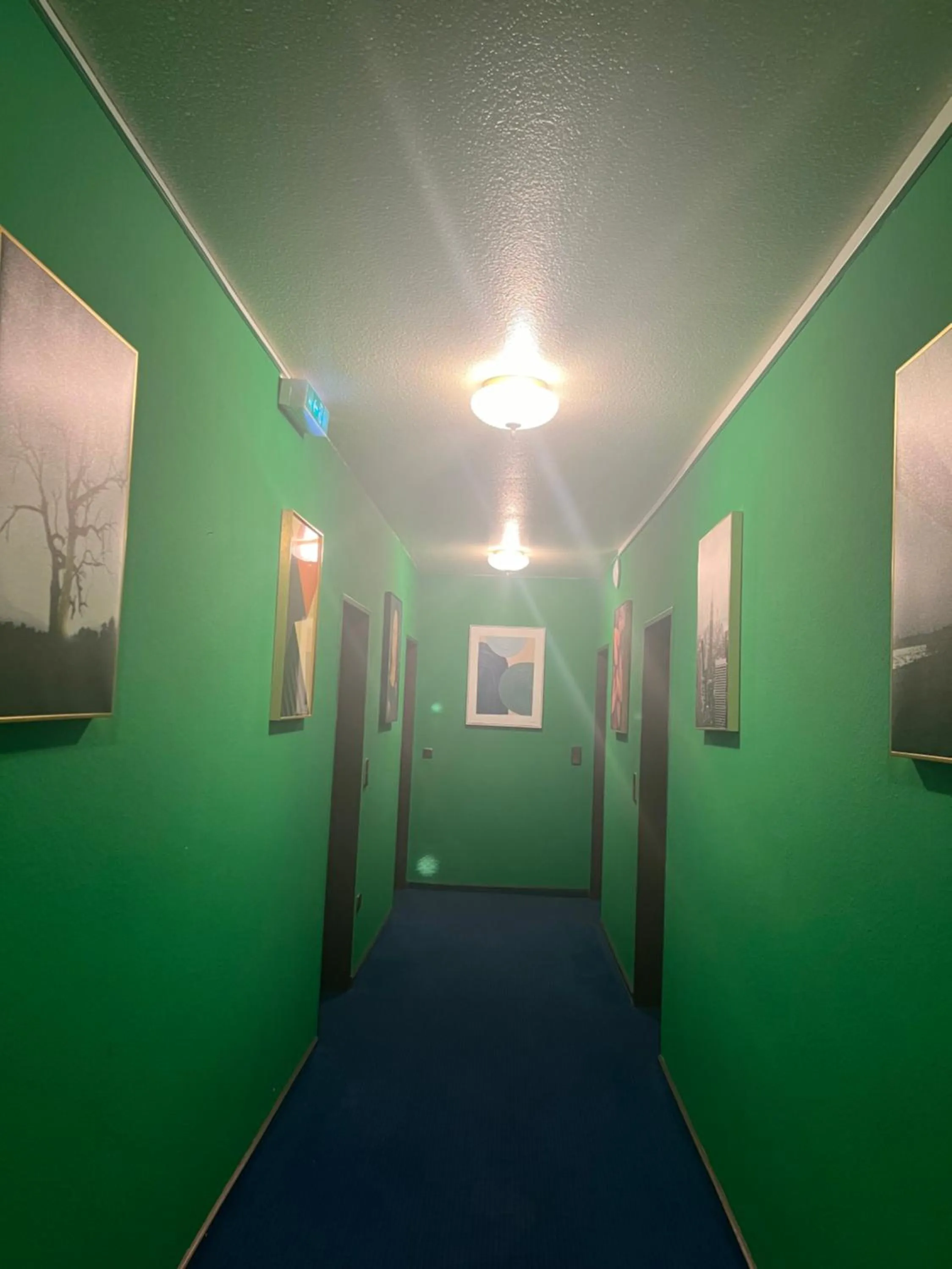 River view in Hotel Am Flughafen