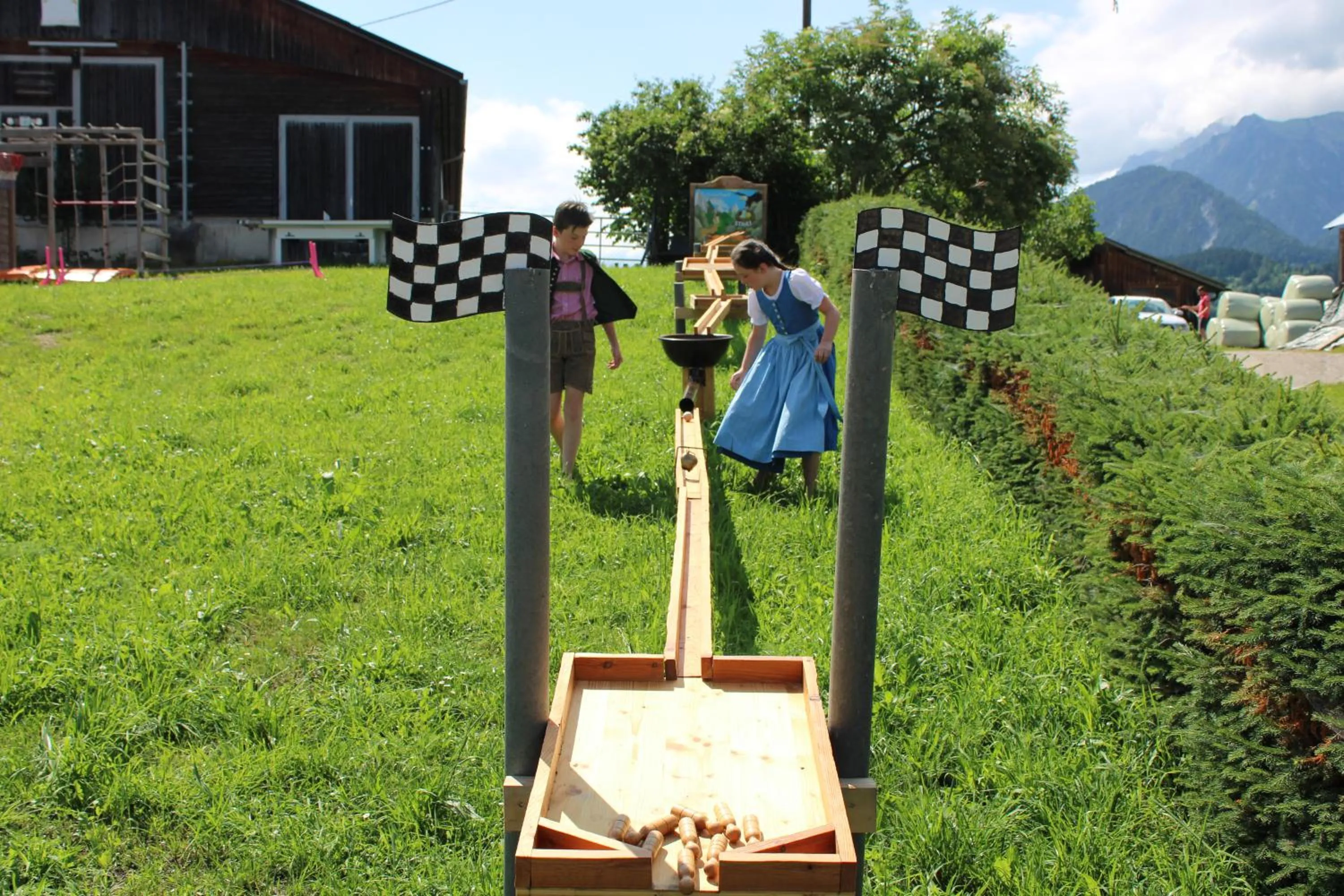 Children play ground in Apartments Schmiedgut