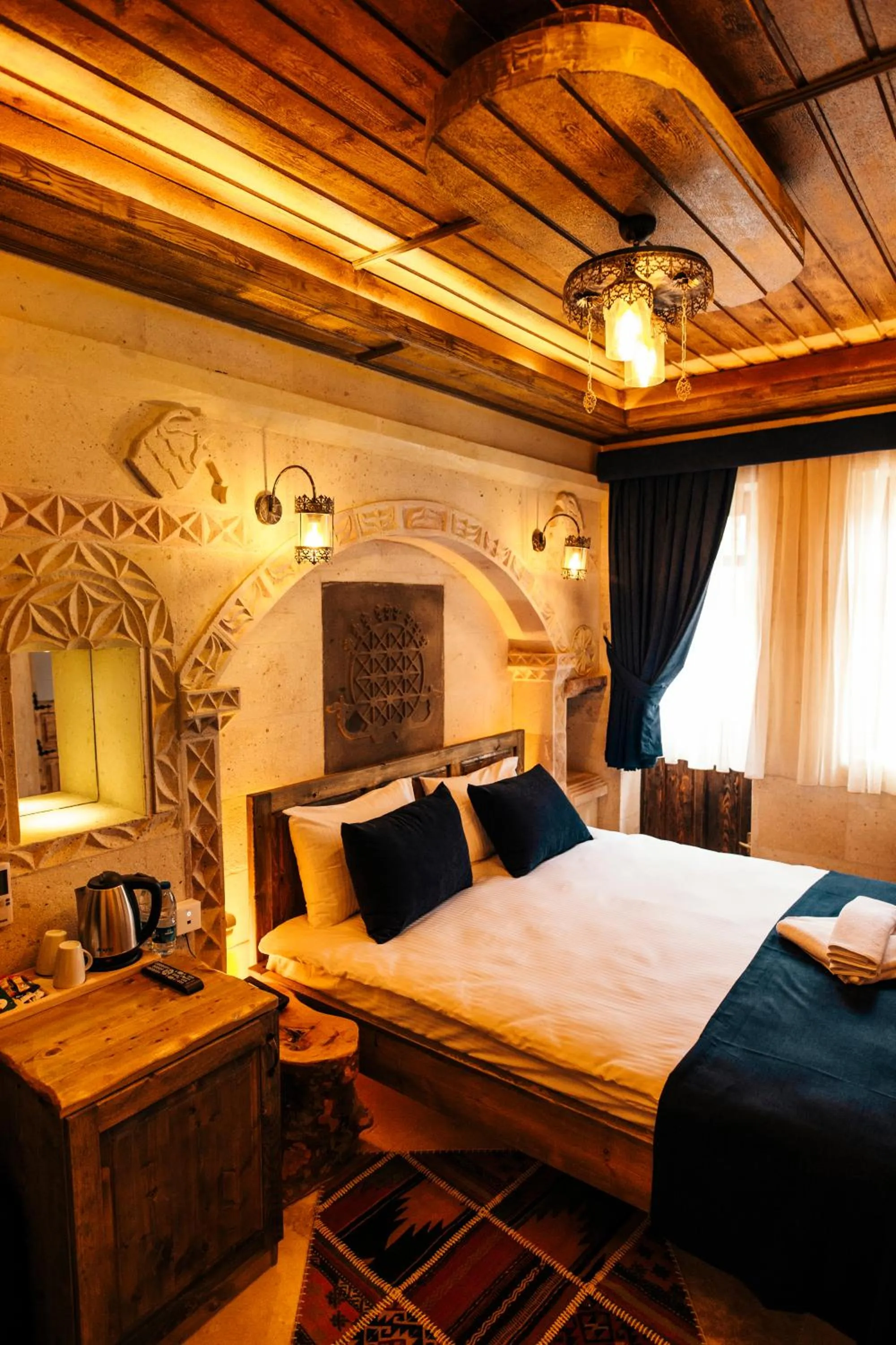 Photo of the whole room, Bed in Wonder of cappadocia