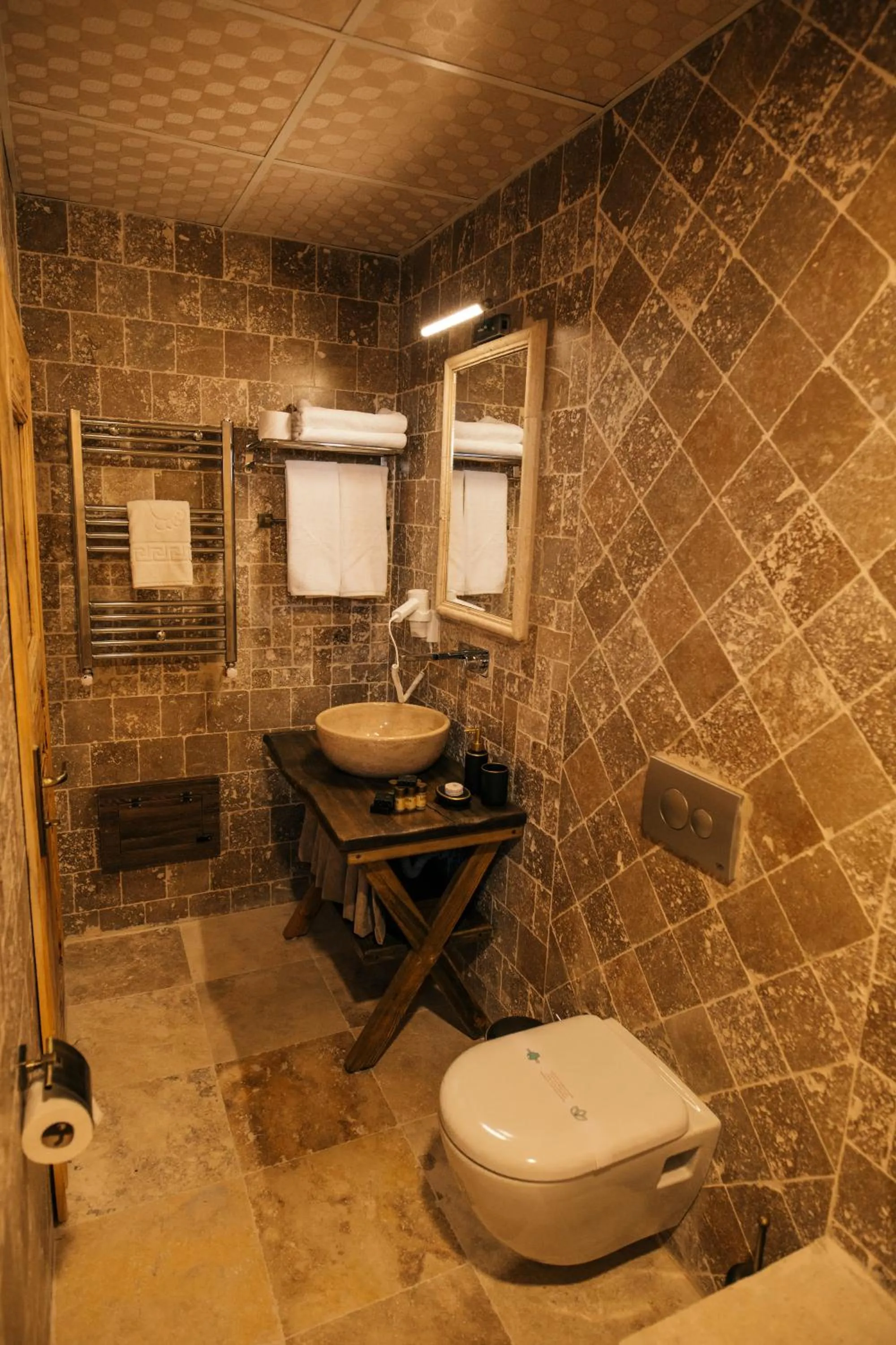 Shower in Wonder of cappadocia