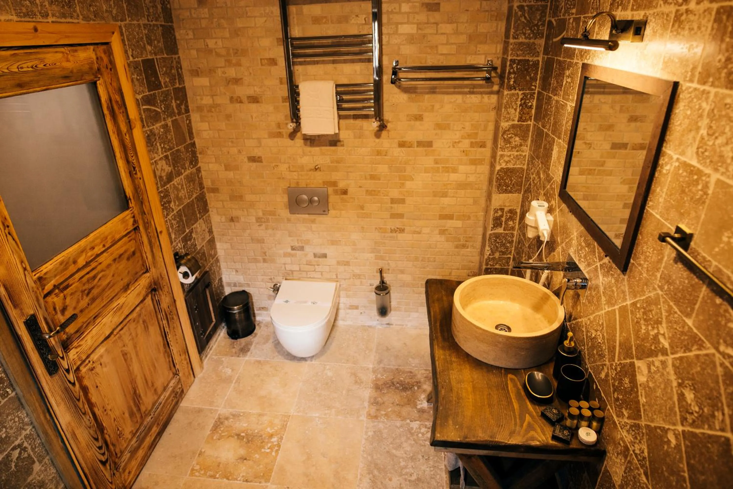 Shower in Wonder of cappadocia