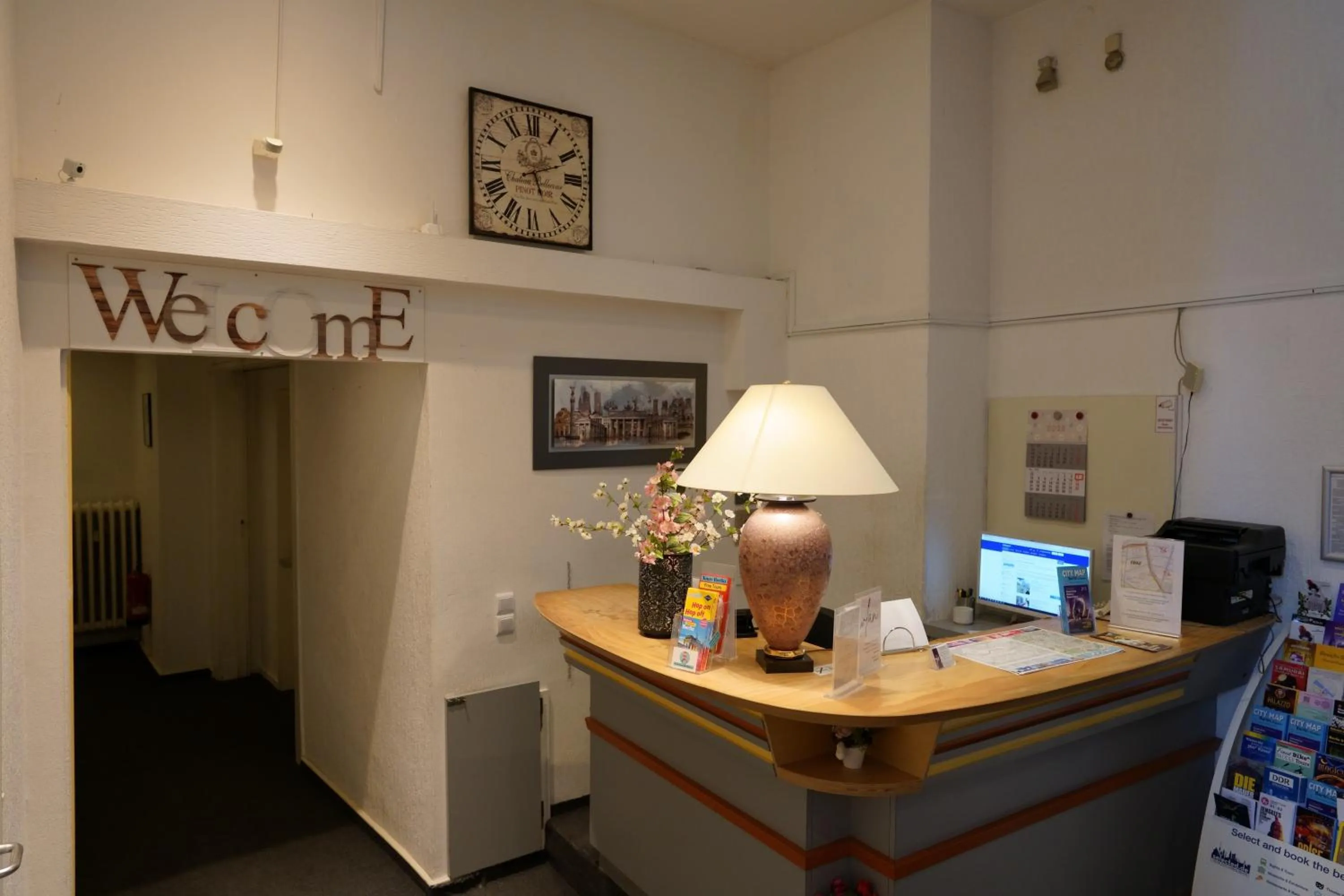 Lobby or reception in Hotel Ambert