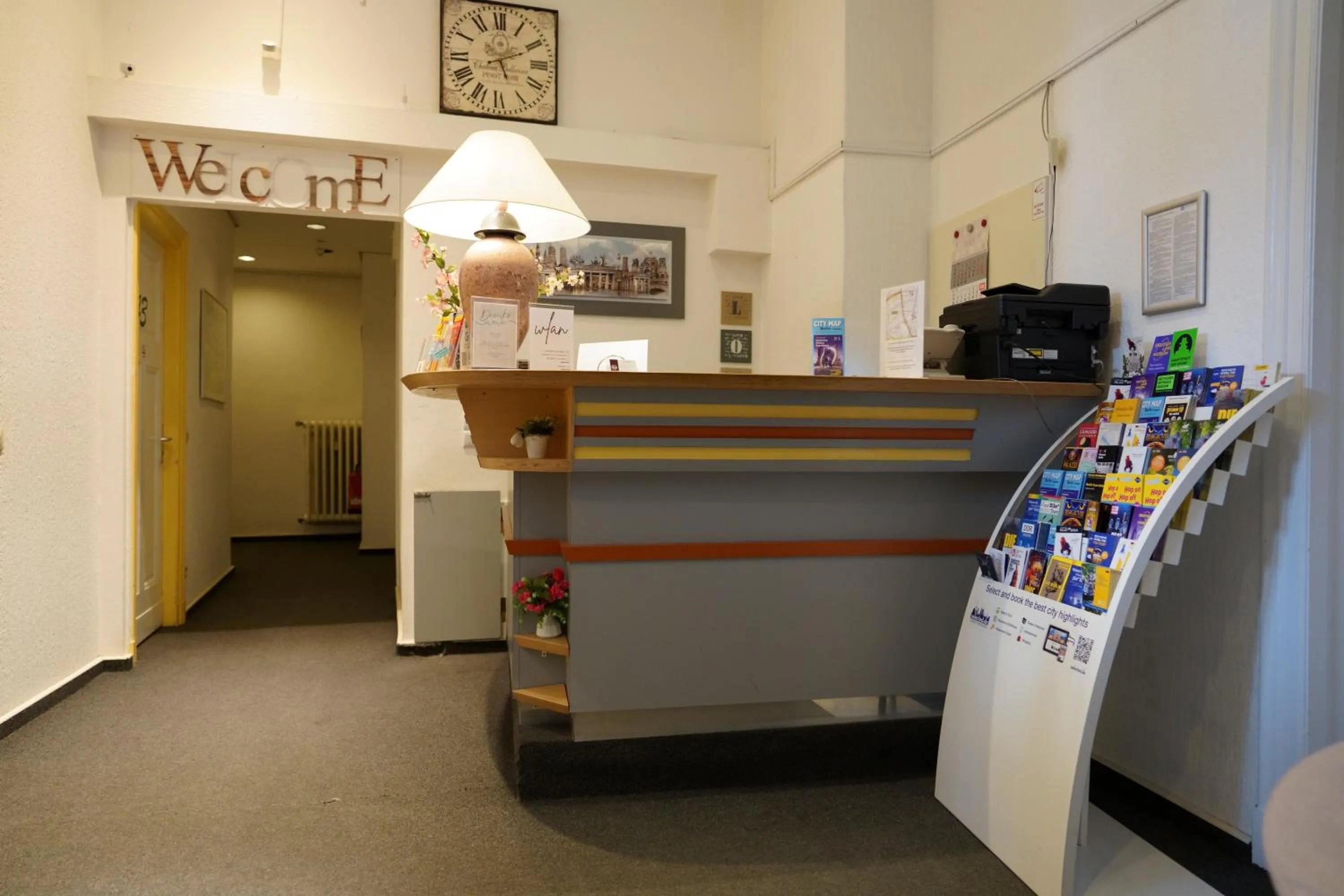 Lobby or reception in Hotel Ambert