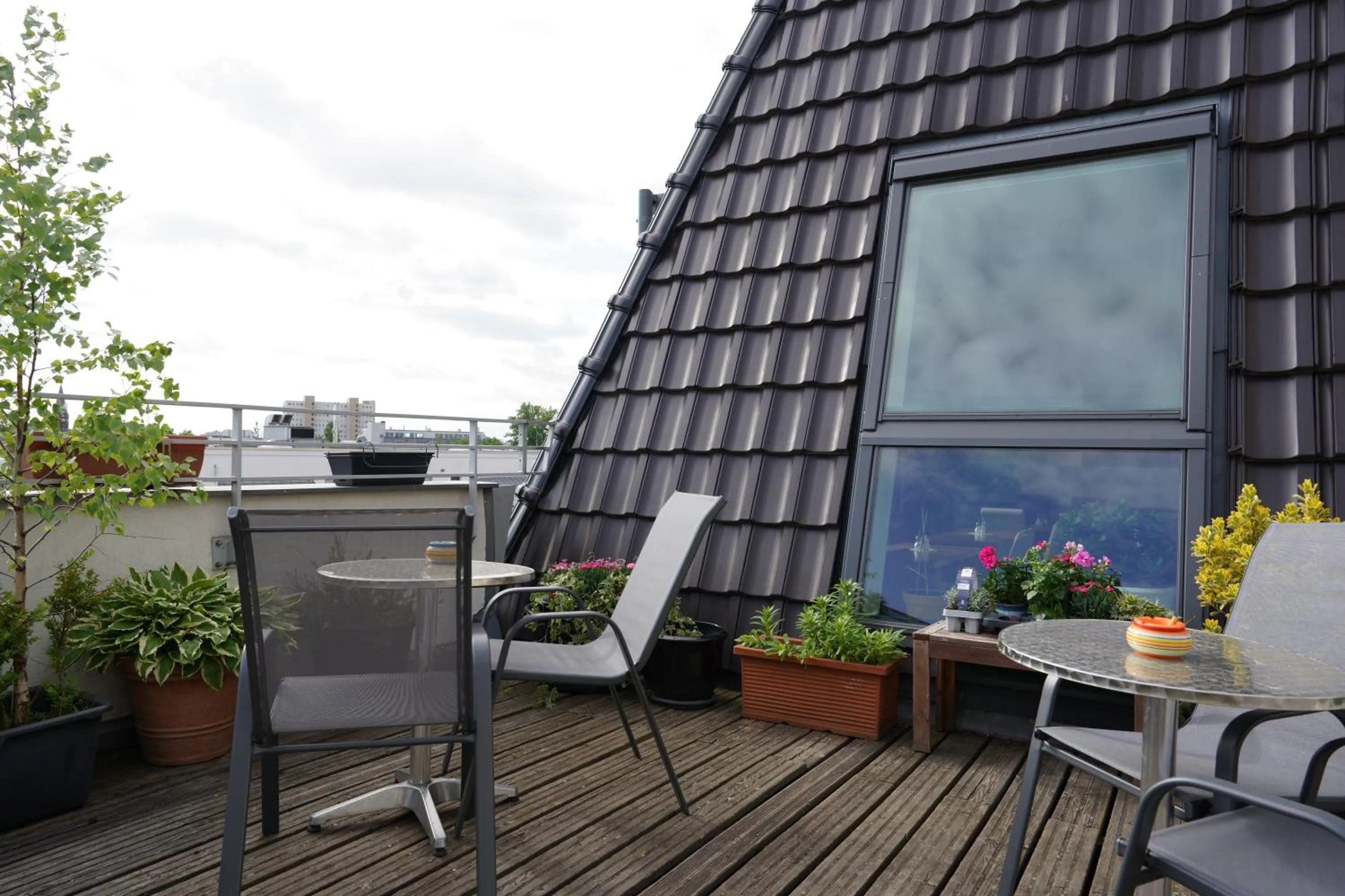 Balcony/Terrace in Hotel Ambert