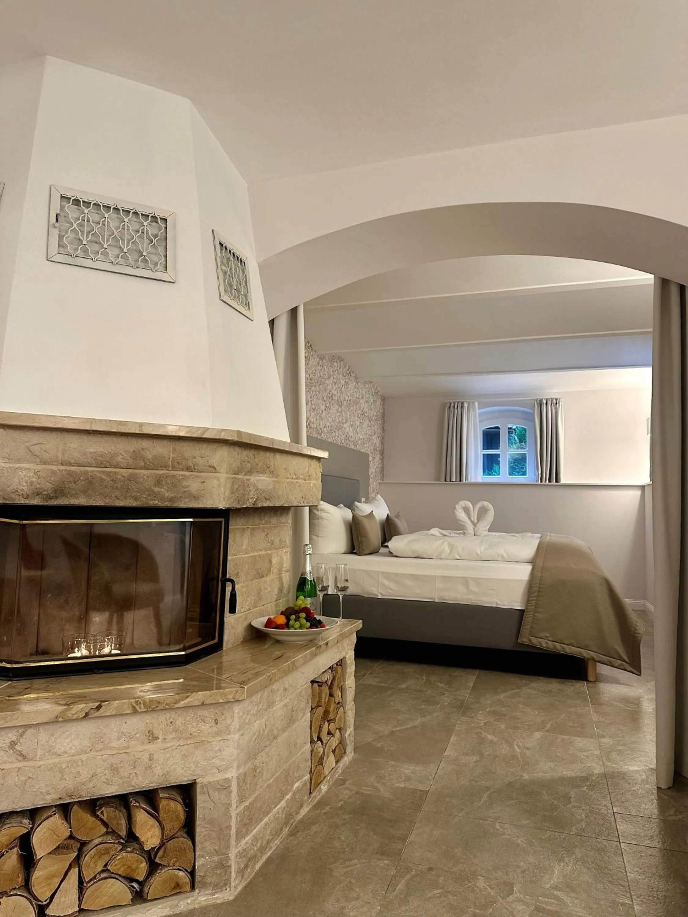 Bedroom, Bed in Hotelanlage Starick