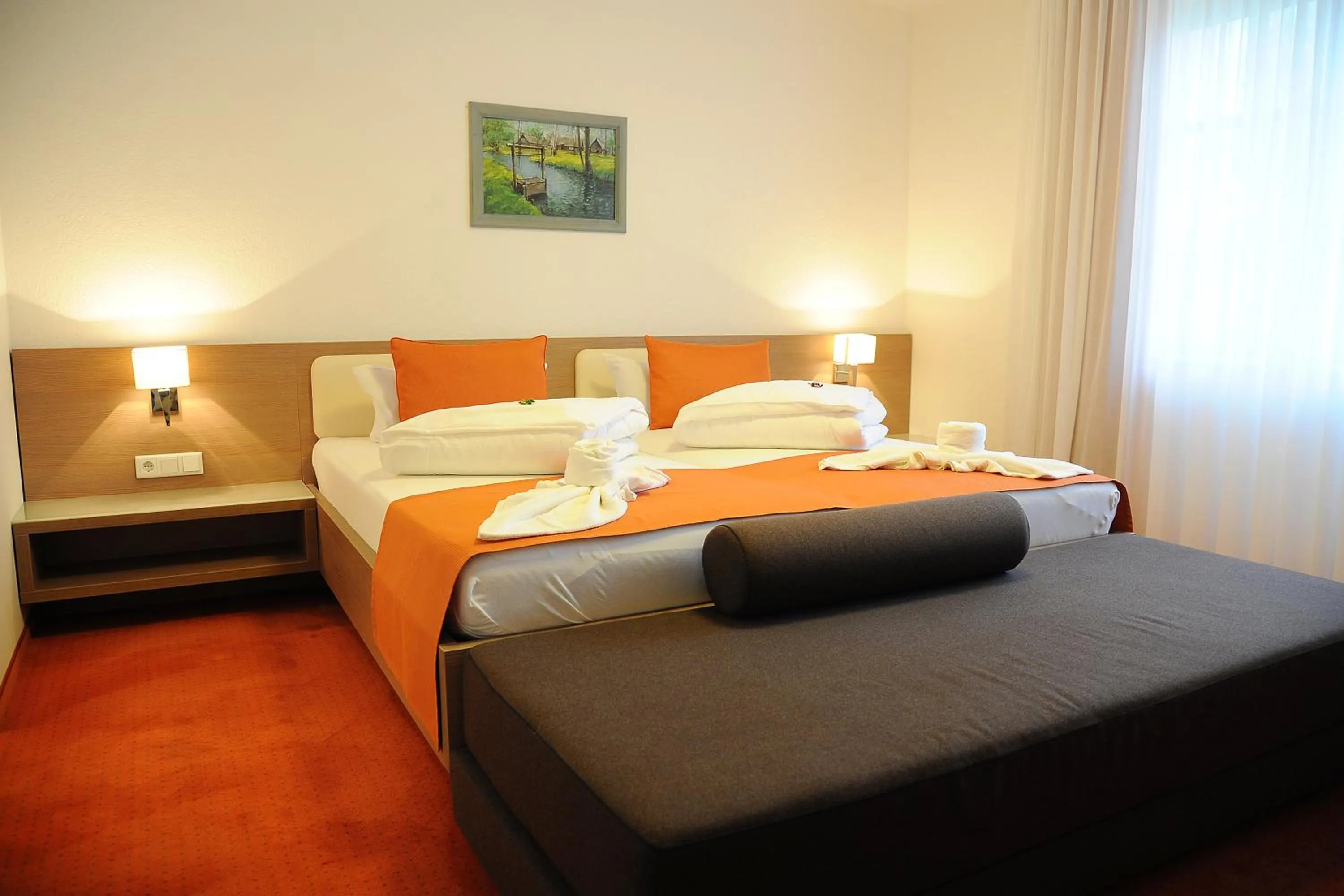Photo of the whole room, Bed in Hotelanlage Starick