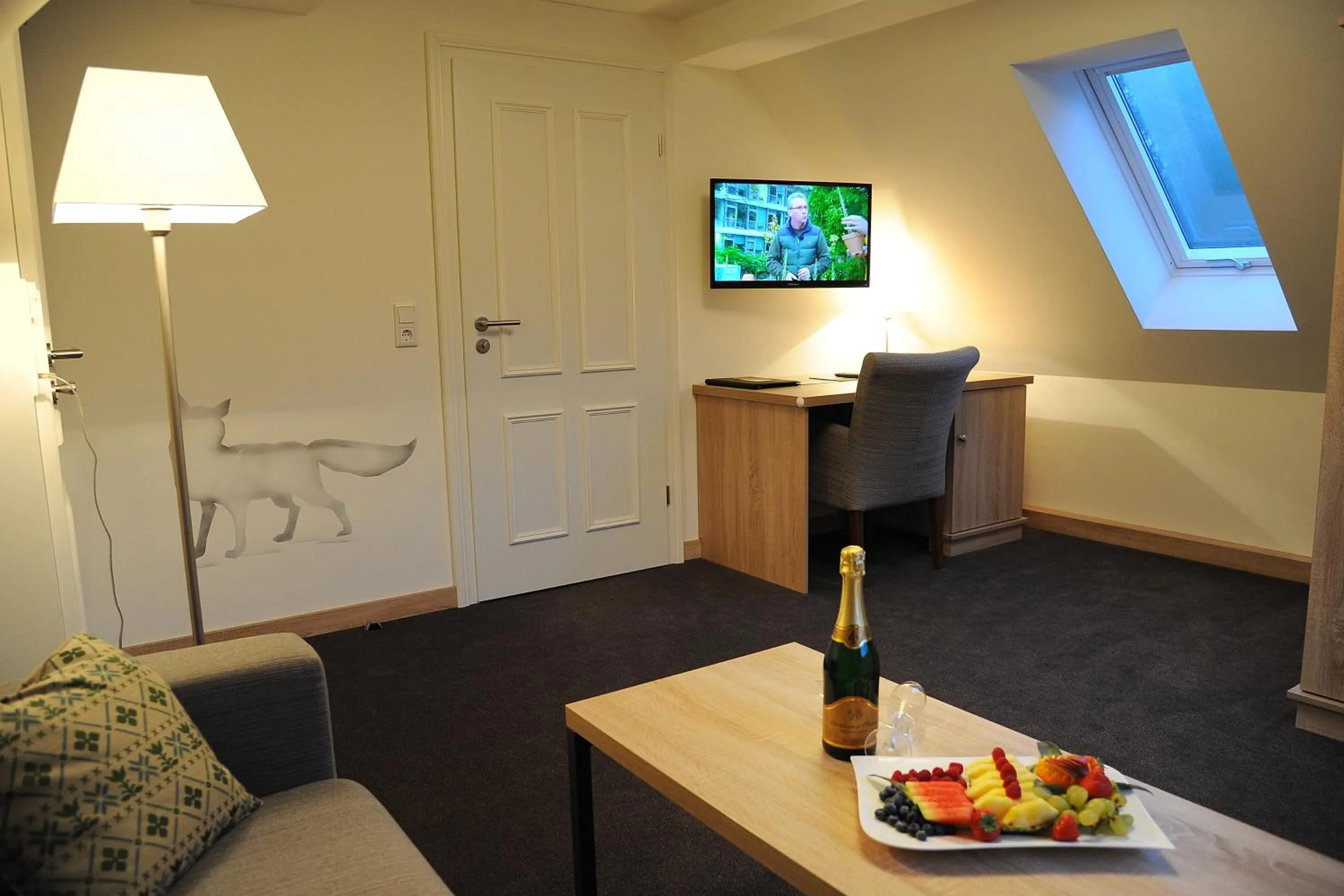 Seating area in Hotelanlage Starick