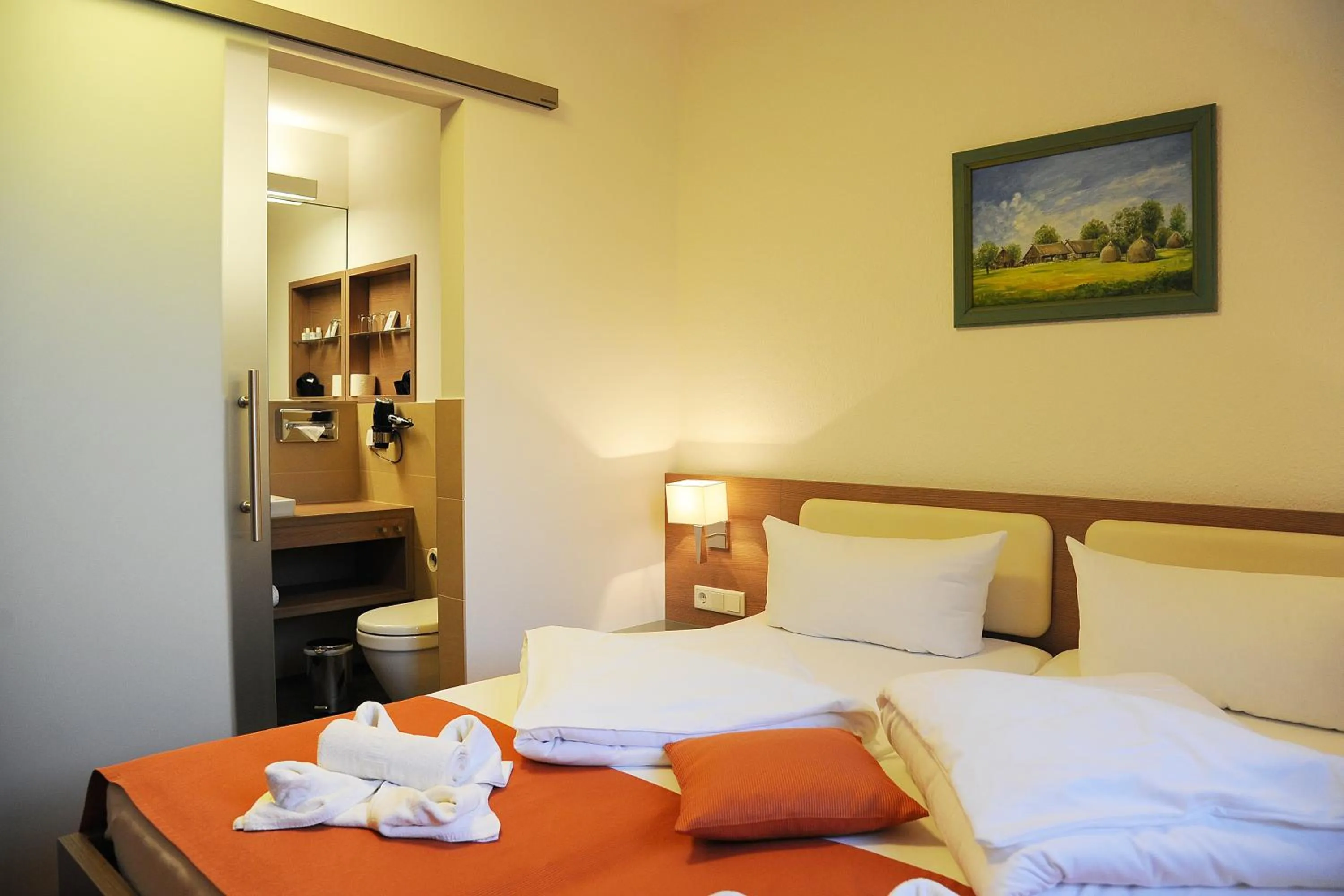 Bedroom, Bed in Hotelanlage Starick