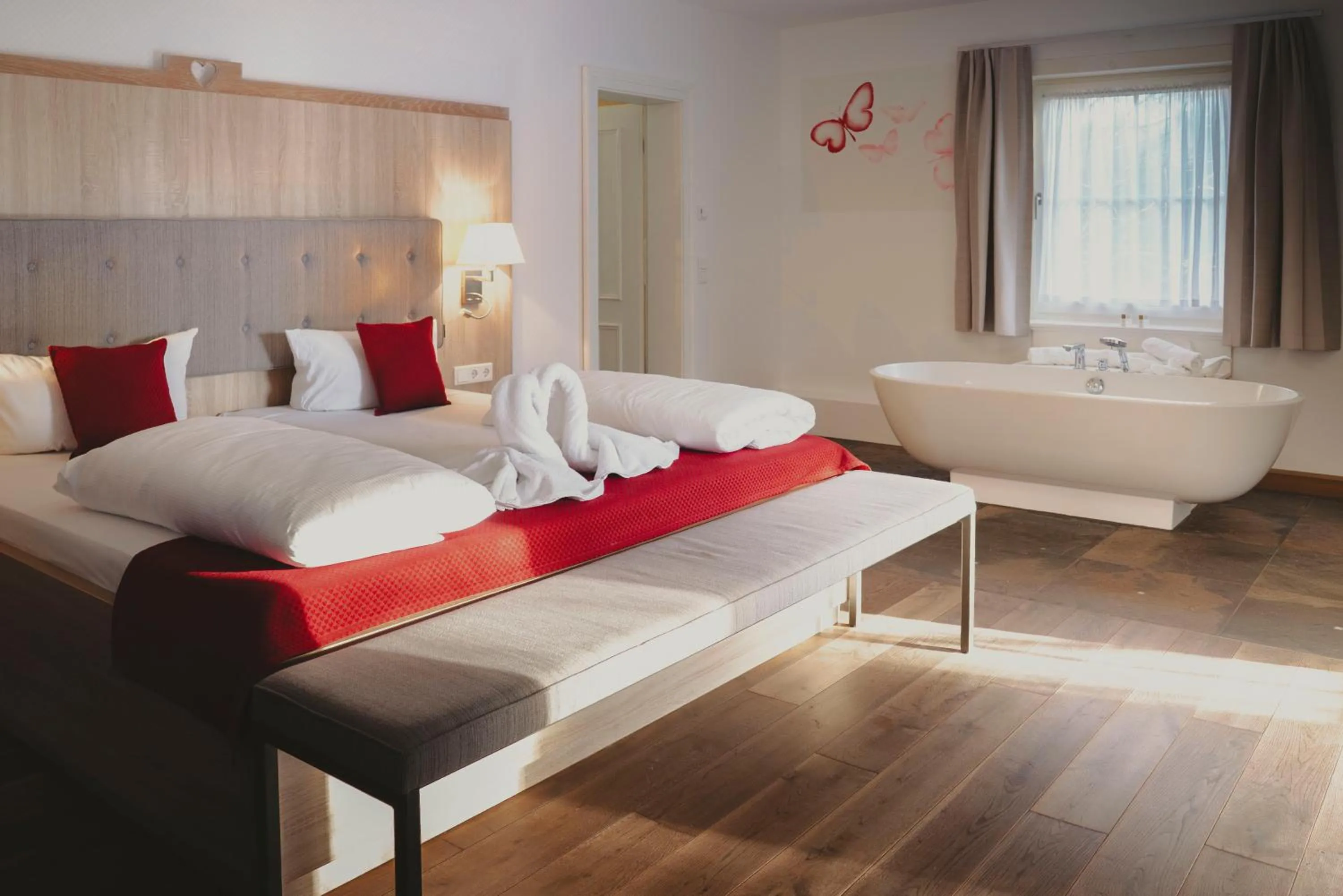 Bedroom, Bed in Hotelanlage Starick